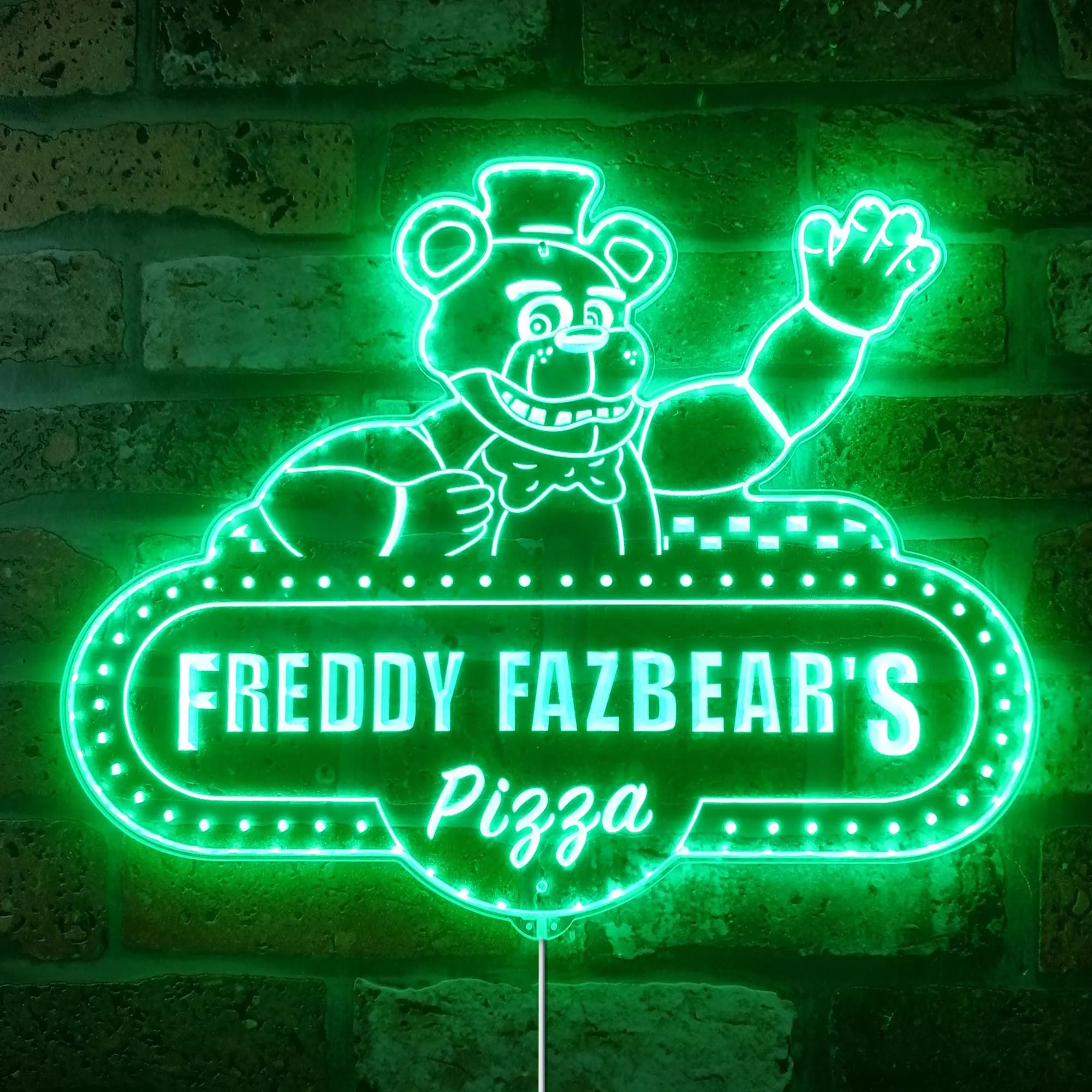 Five Nights at Freddy's Neon LED Sign with Dynamic RGB Colors - Image 9