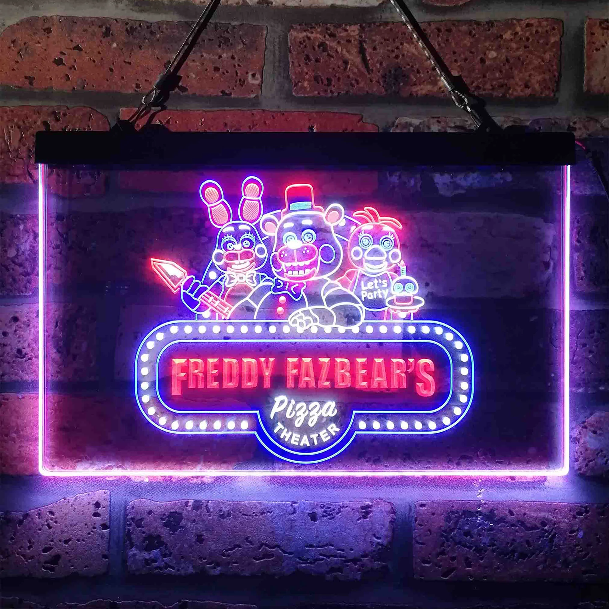 Freddy's Fazbear Five Nights At Freddy's Neon LED Sign 3 Colors - Image 13
