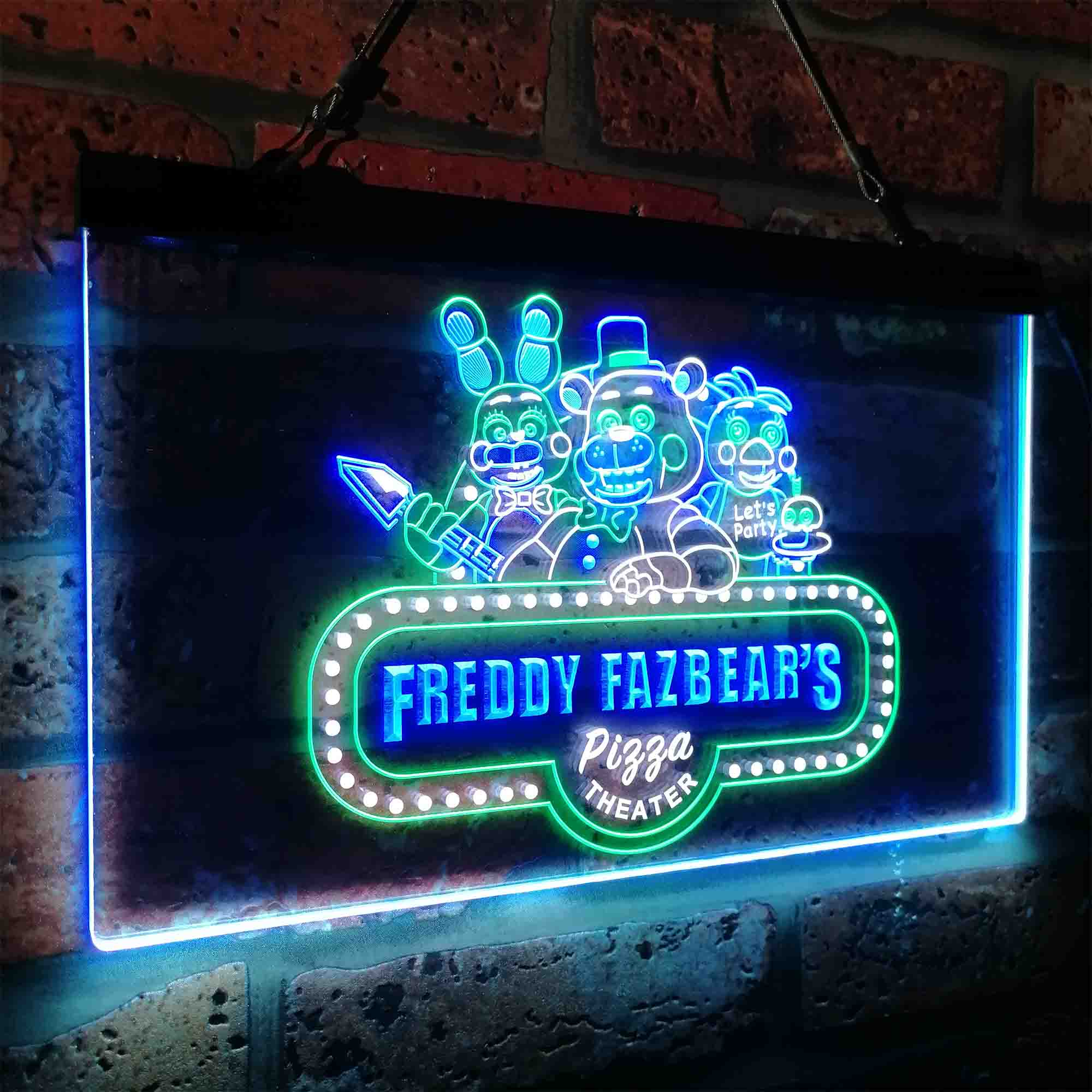 Freddy's Fazbear Five Nights At Freddy's Neon LED Sign 3 Colors - Image 19
