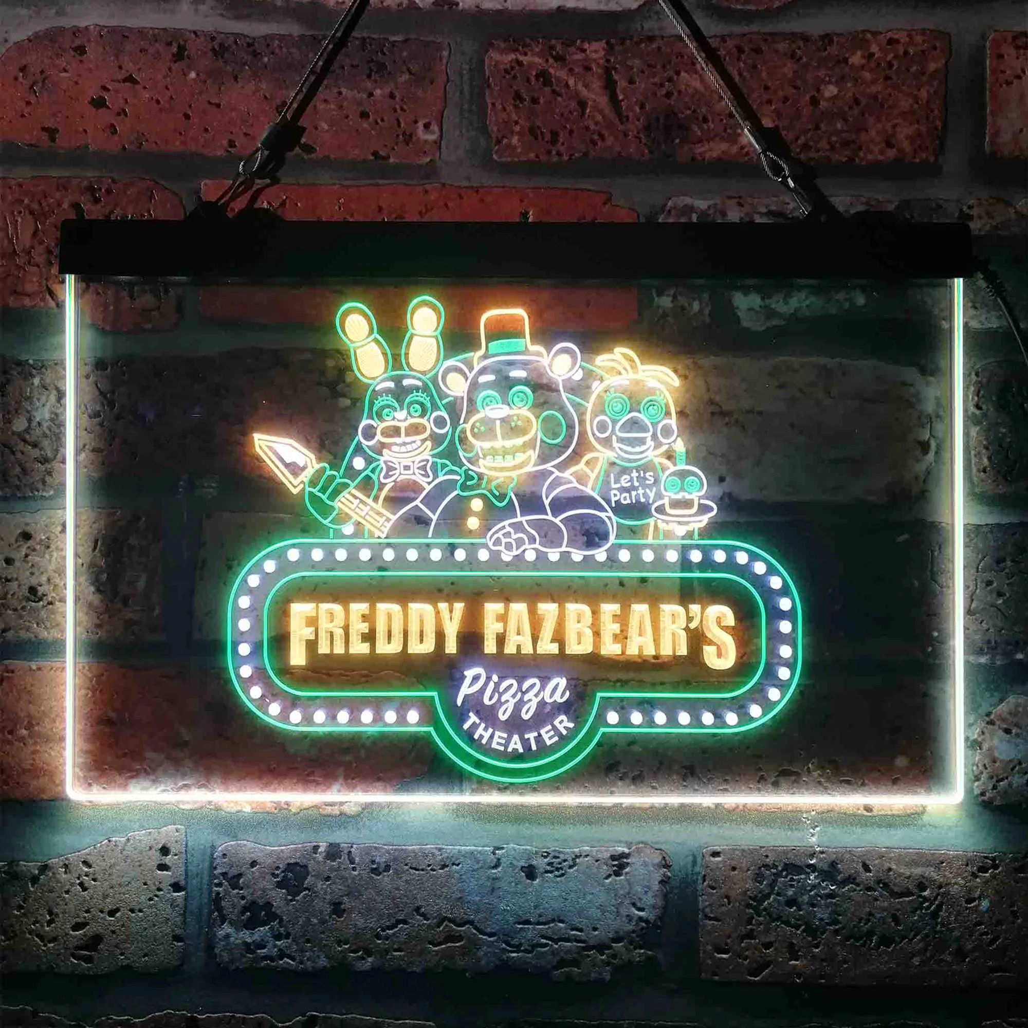 Freddy's Fazbear Five Nights At Freddy's Neon LED Sign 3 Colors - Image 2