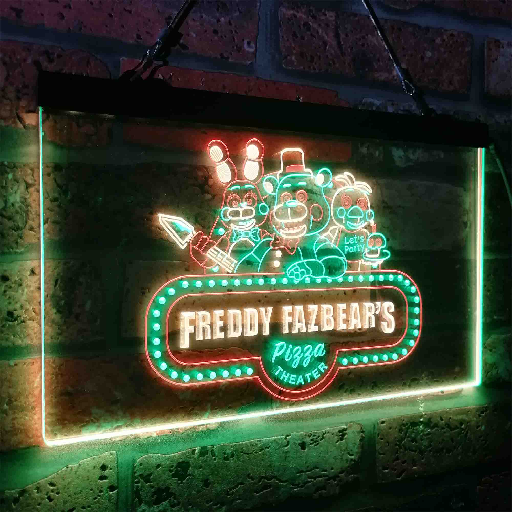 Freddy's Fazbear Five Nights At Freddy's Neon LED Sign 3 Colors - Image 21