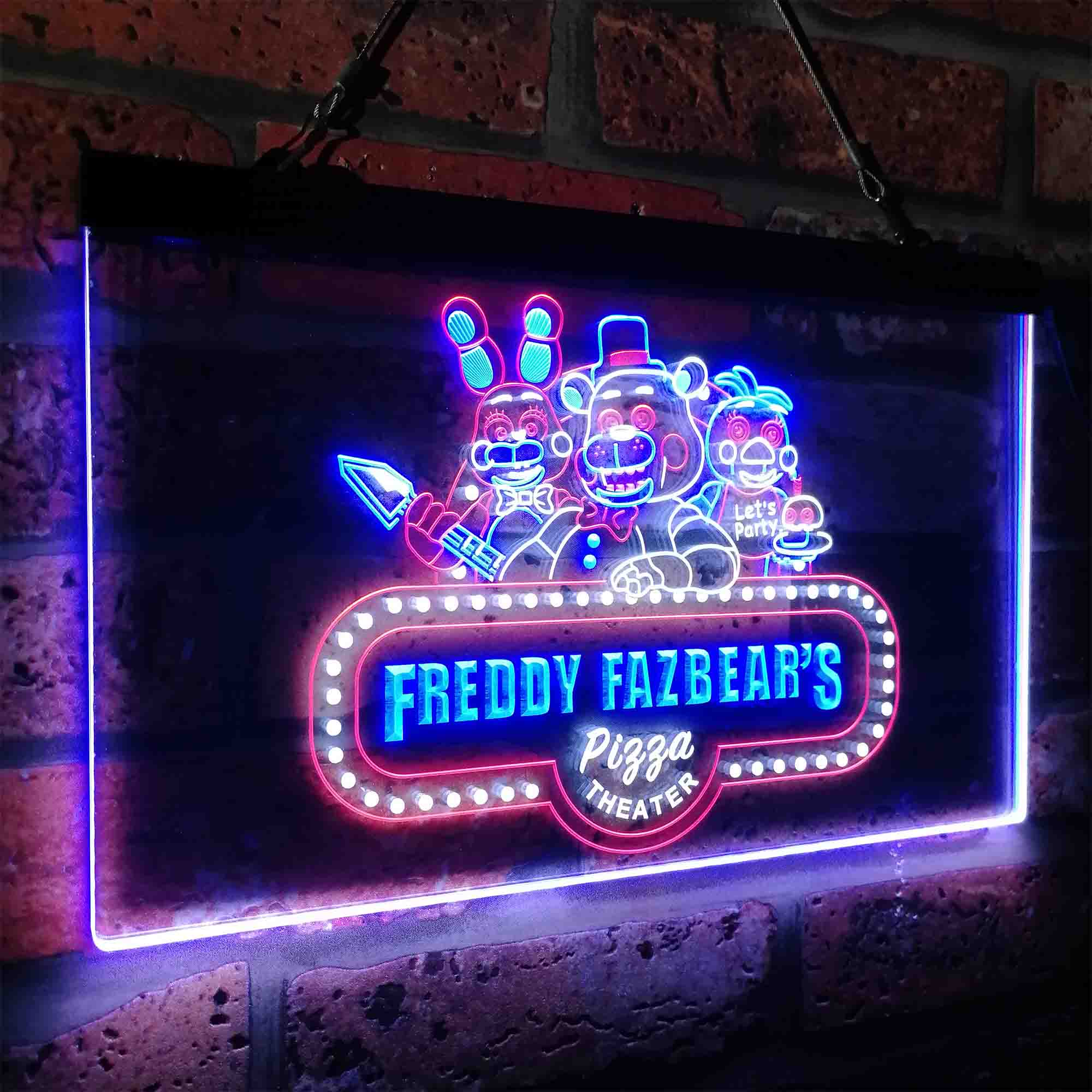 Freddy's Fazbear Five Nights At Freddy's Neon LED Sign 3 Colors - Image 23