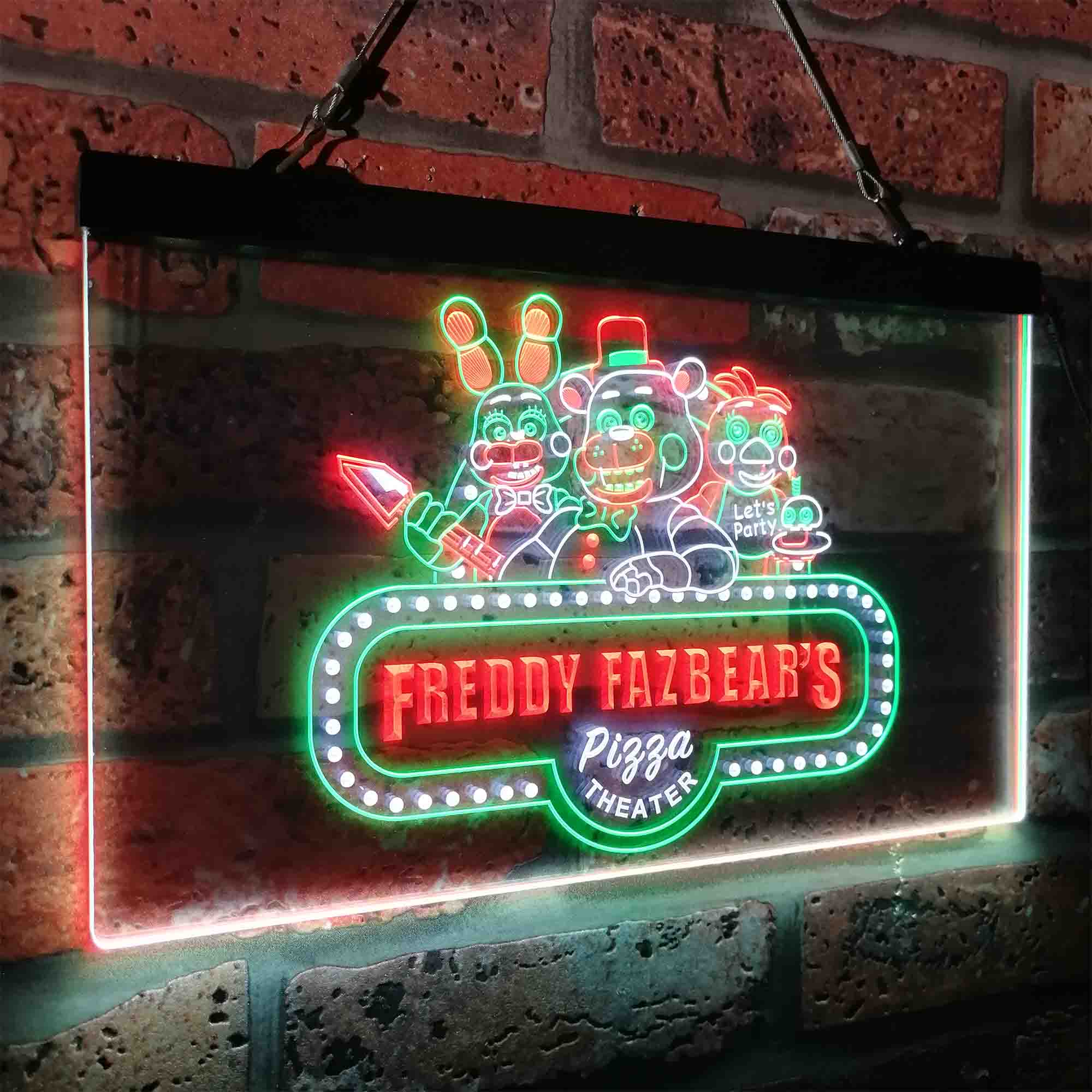 Freddy's Fazbear Five Nights At Freddy's Neon LED Sign 3 Colors - Image 25