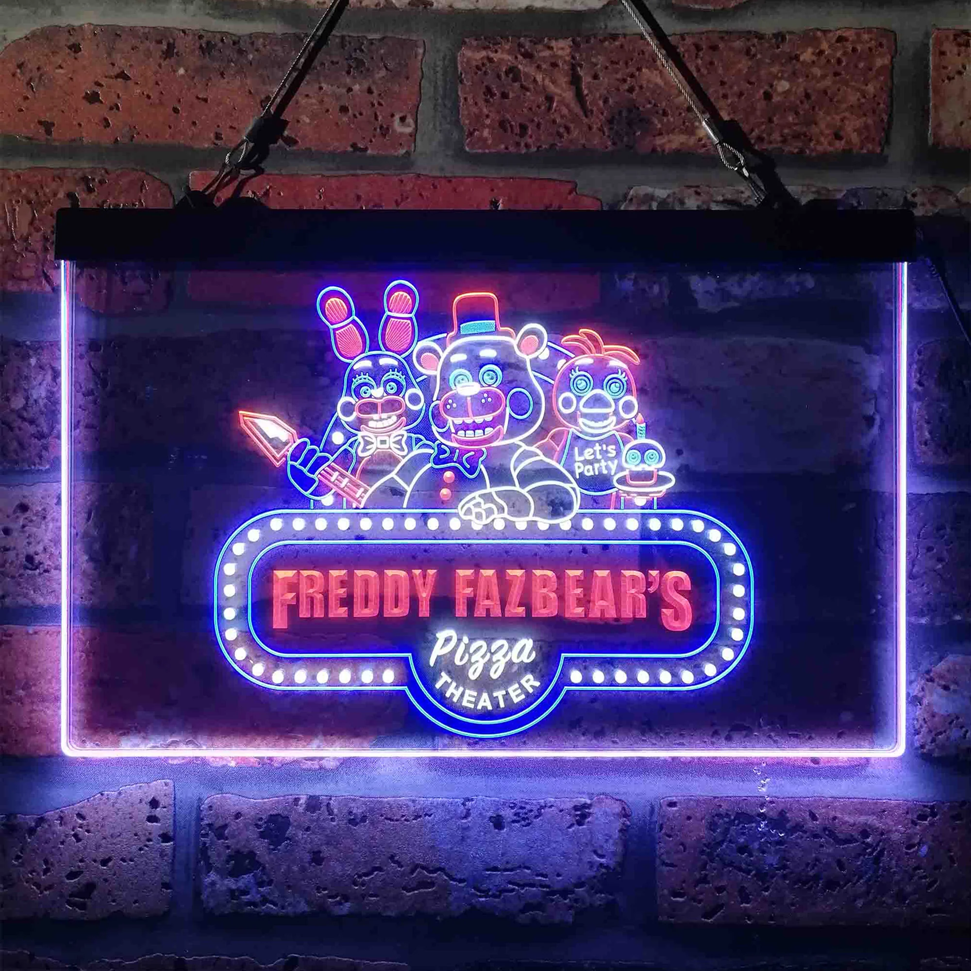 Freddy's Fazbear Five Nights At Freddy's Neon LED Sign 3 Colors - Image 4