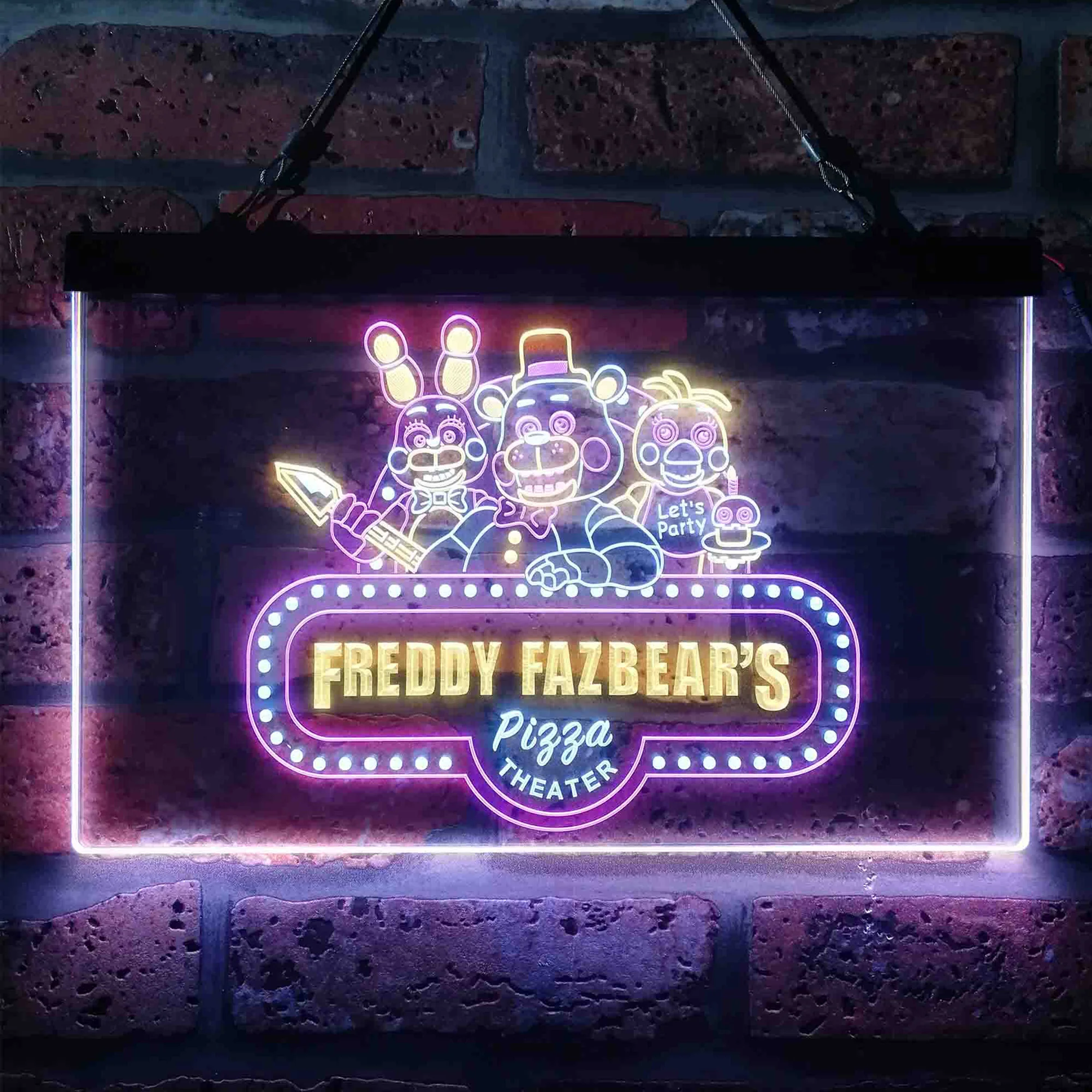 Freddy's Fazbear Five Nights At Freddy's Neon LED Sign 3 Colors - Image 6