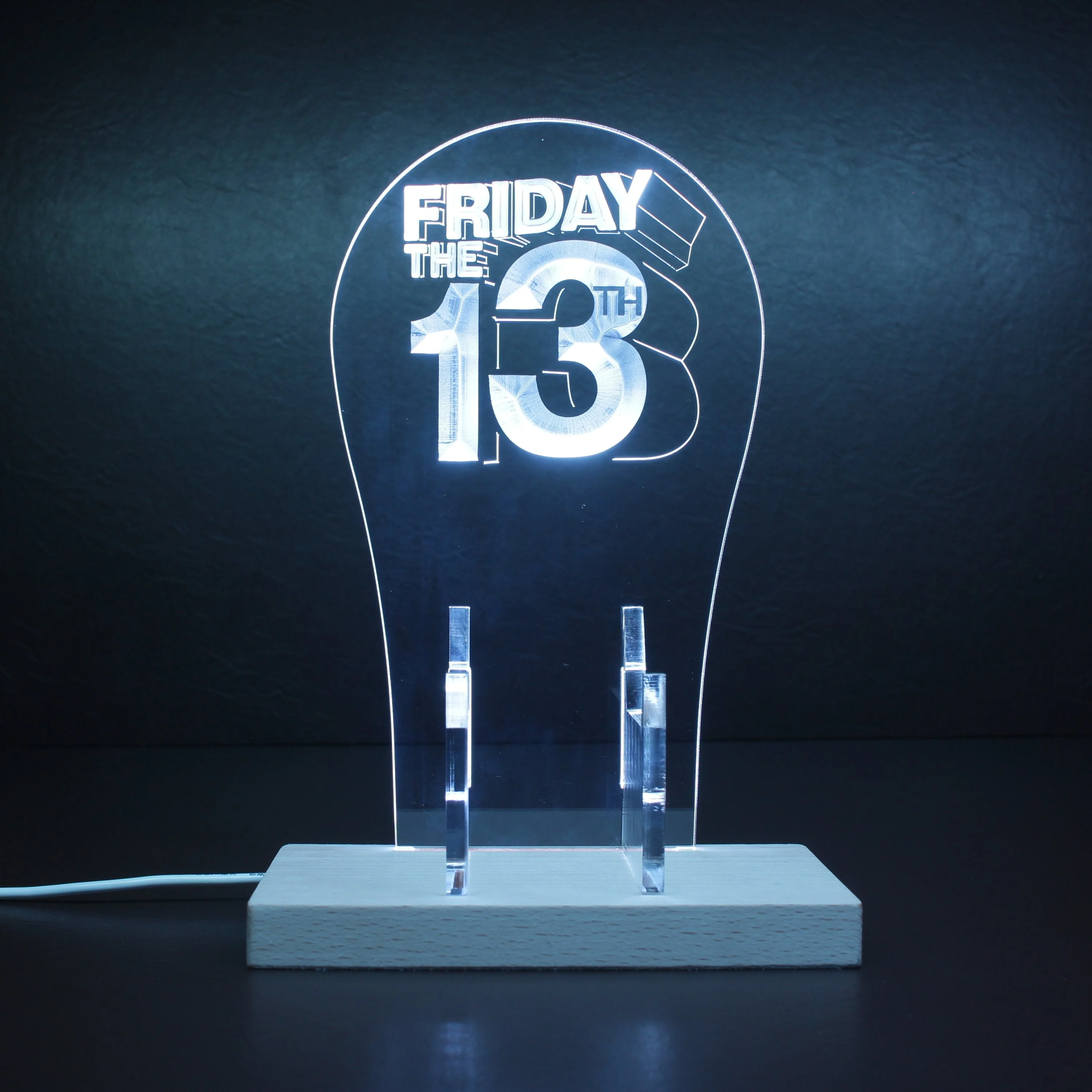 Friday 13th LED Gaming Headset Controller Stand - Image 7
