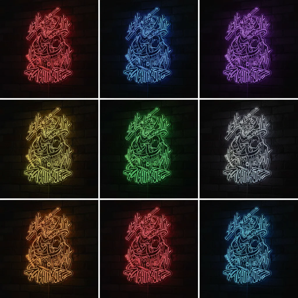 Gachiakuta Neon LED Sign with Dynamic RGB Colors - Image 2