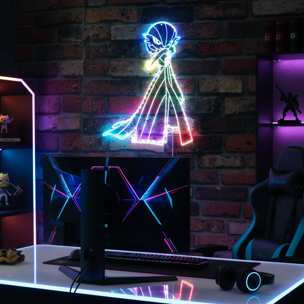 Gardevoir Neon LED Sign with Dynamic RGB Colors - Image 8