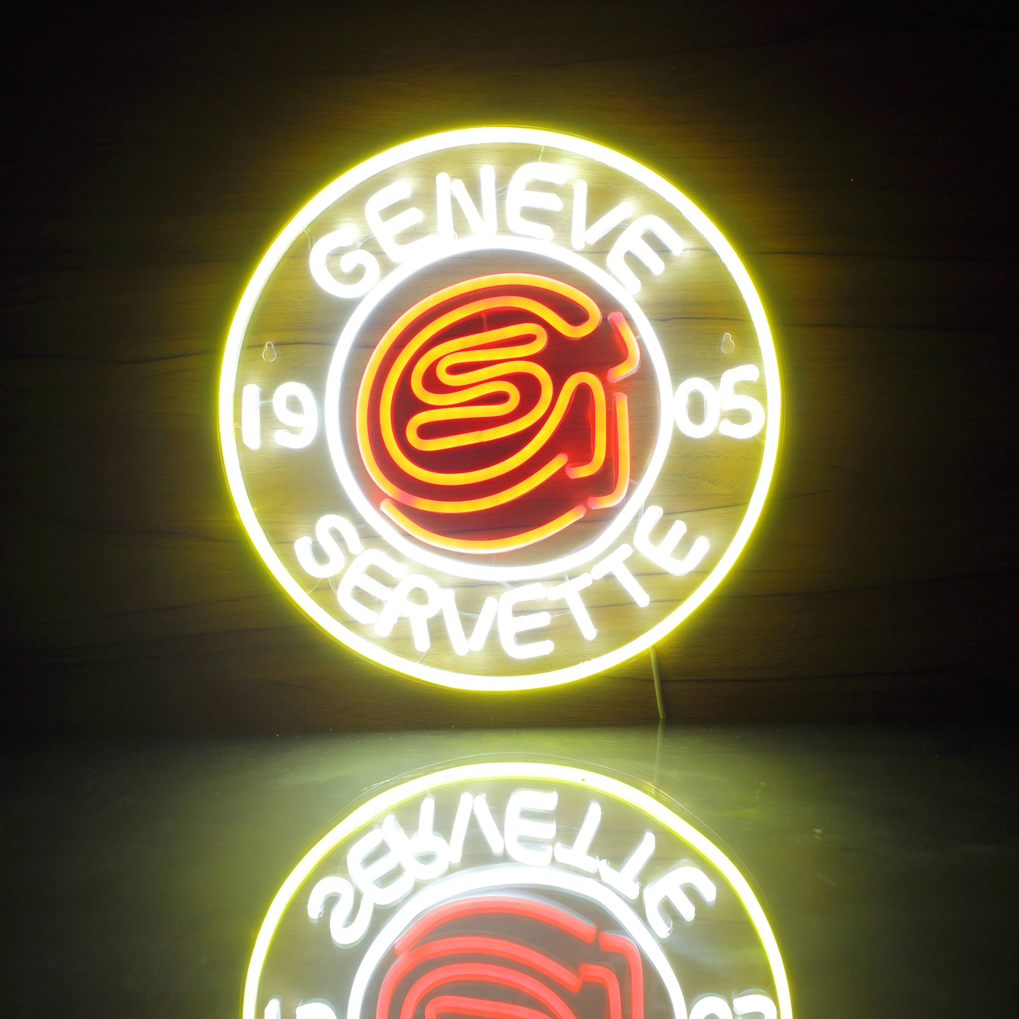 Genève-Servette HC SA Bar Neon Flex LED Sign