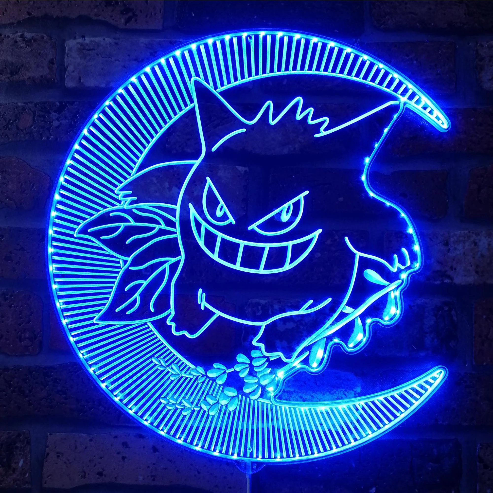 Gengar Neon LED Sign with Dynamic RGB Colors - Image 4