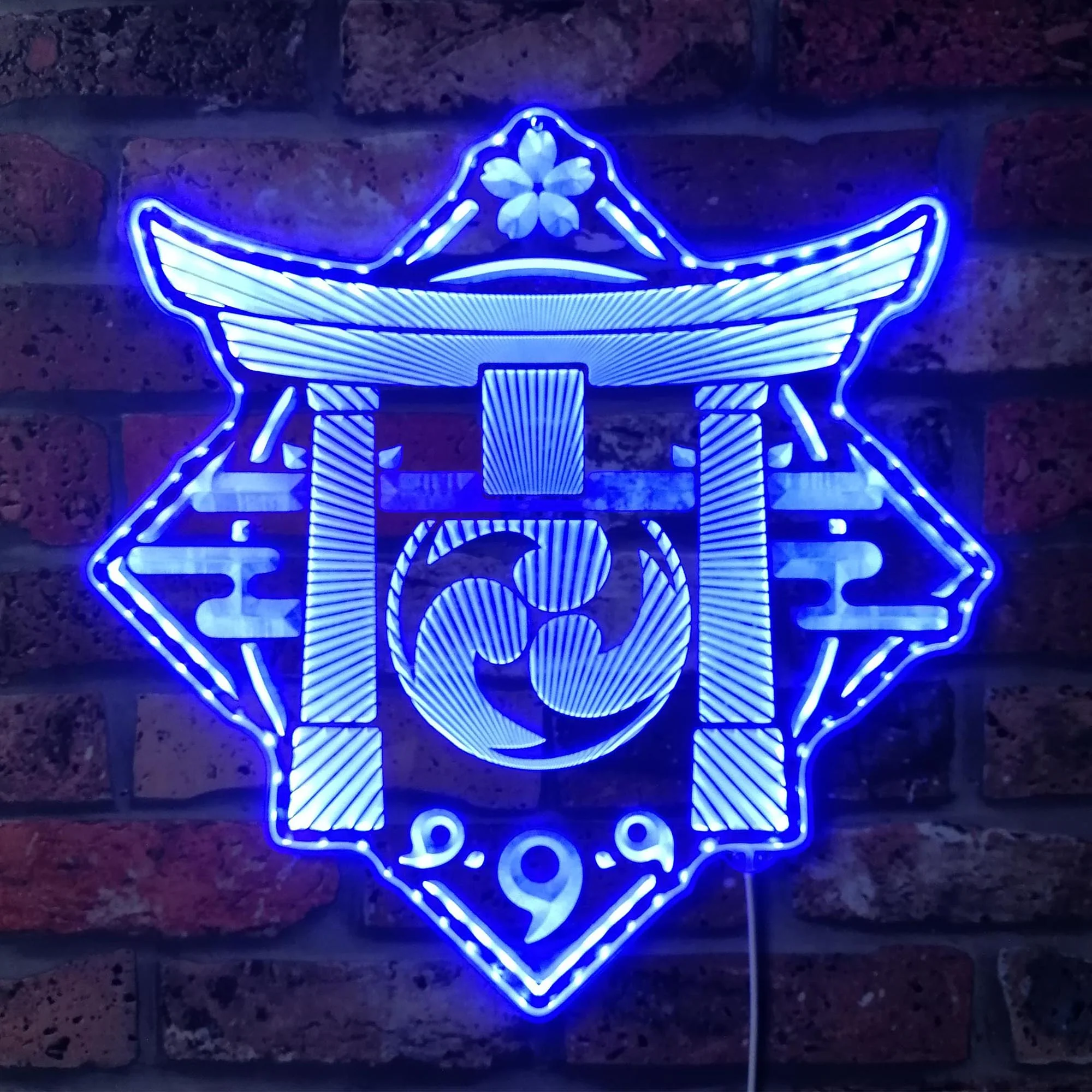 Genshin Neon LED Sign with Dynamic RGB Colors - Image 4