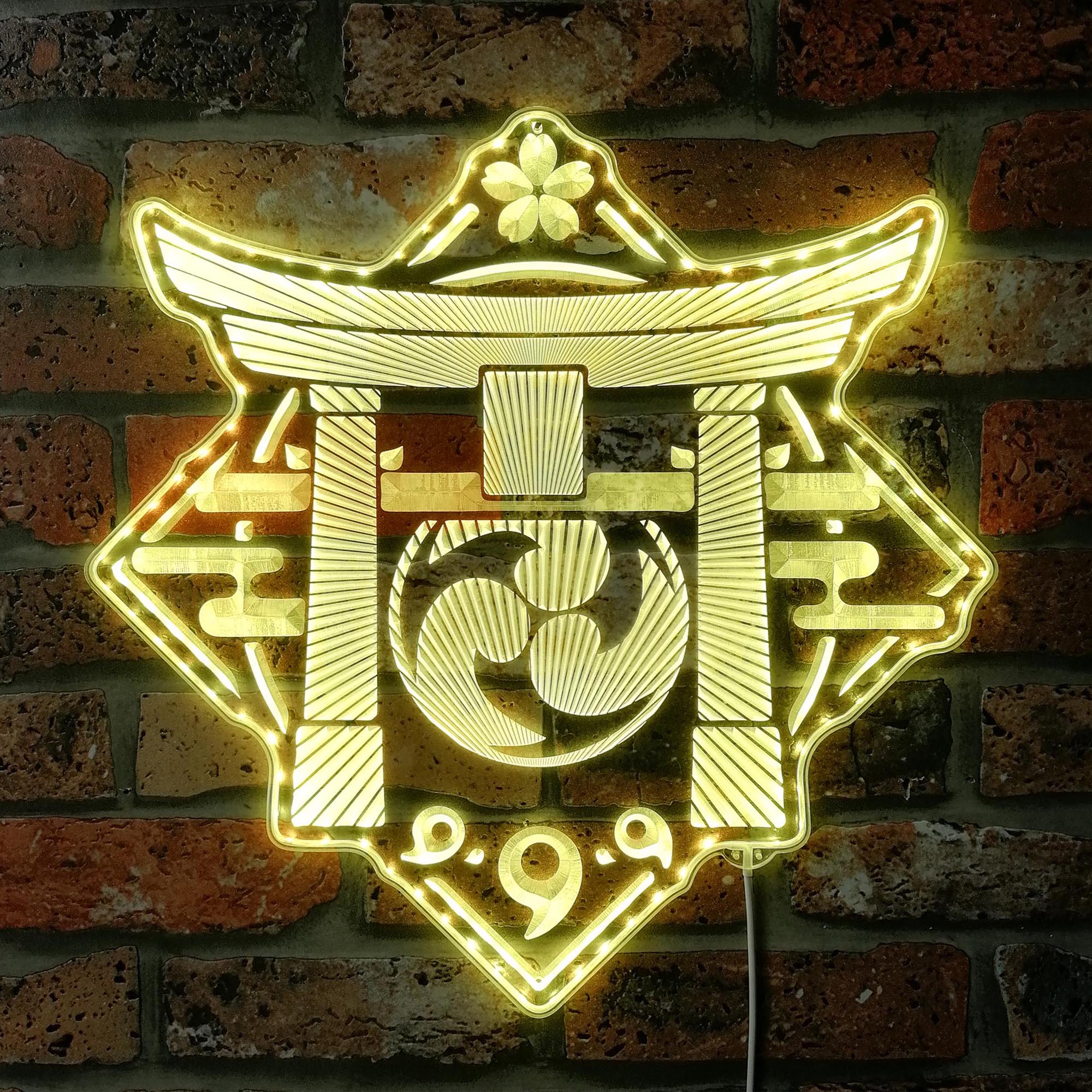 Genshin Neon LED Sign with Dynamic RGB Colors - Image 7