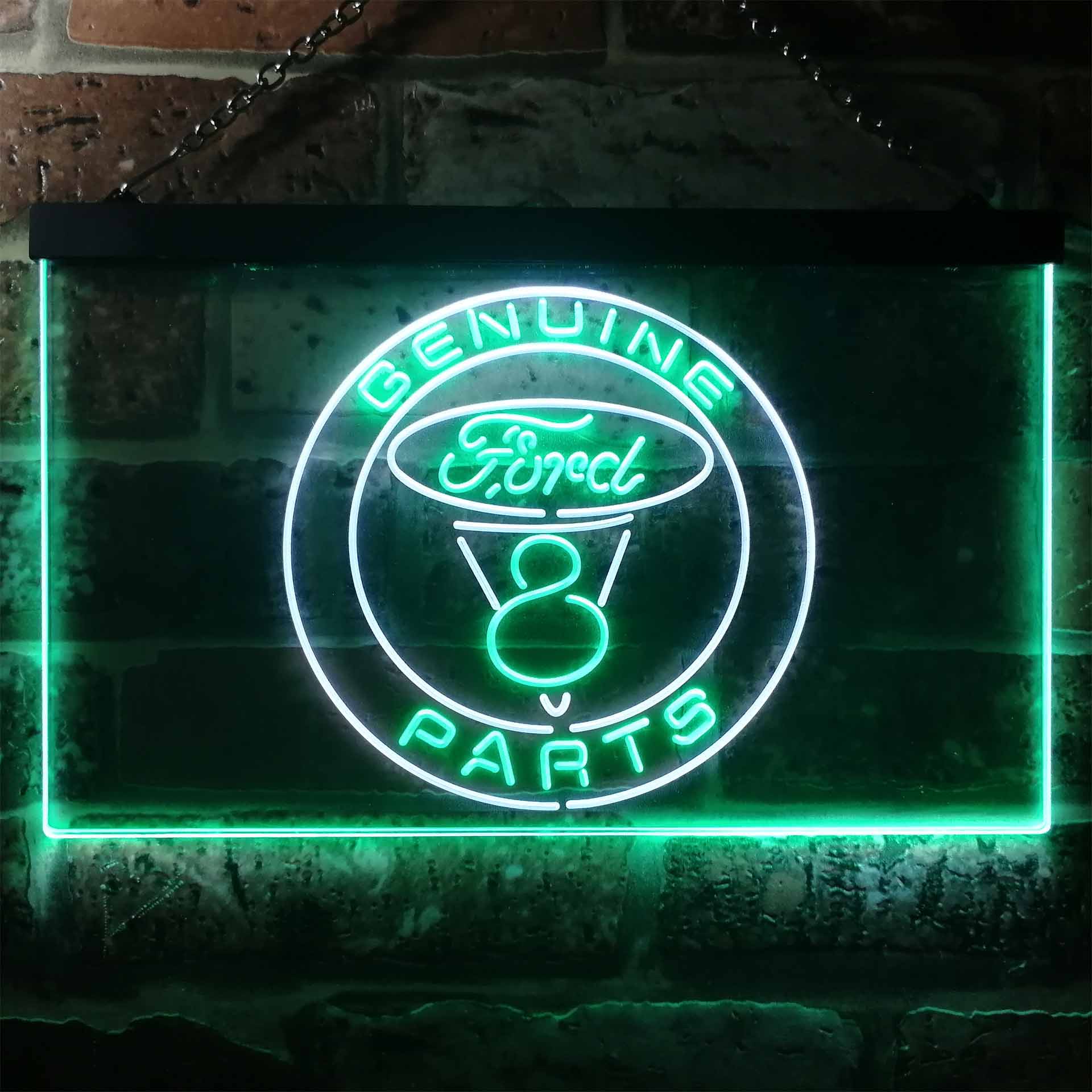 Genuine Ford Parts V8 Neon-Like LED Sign - Image 2