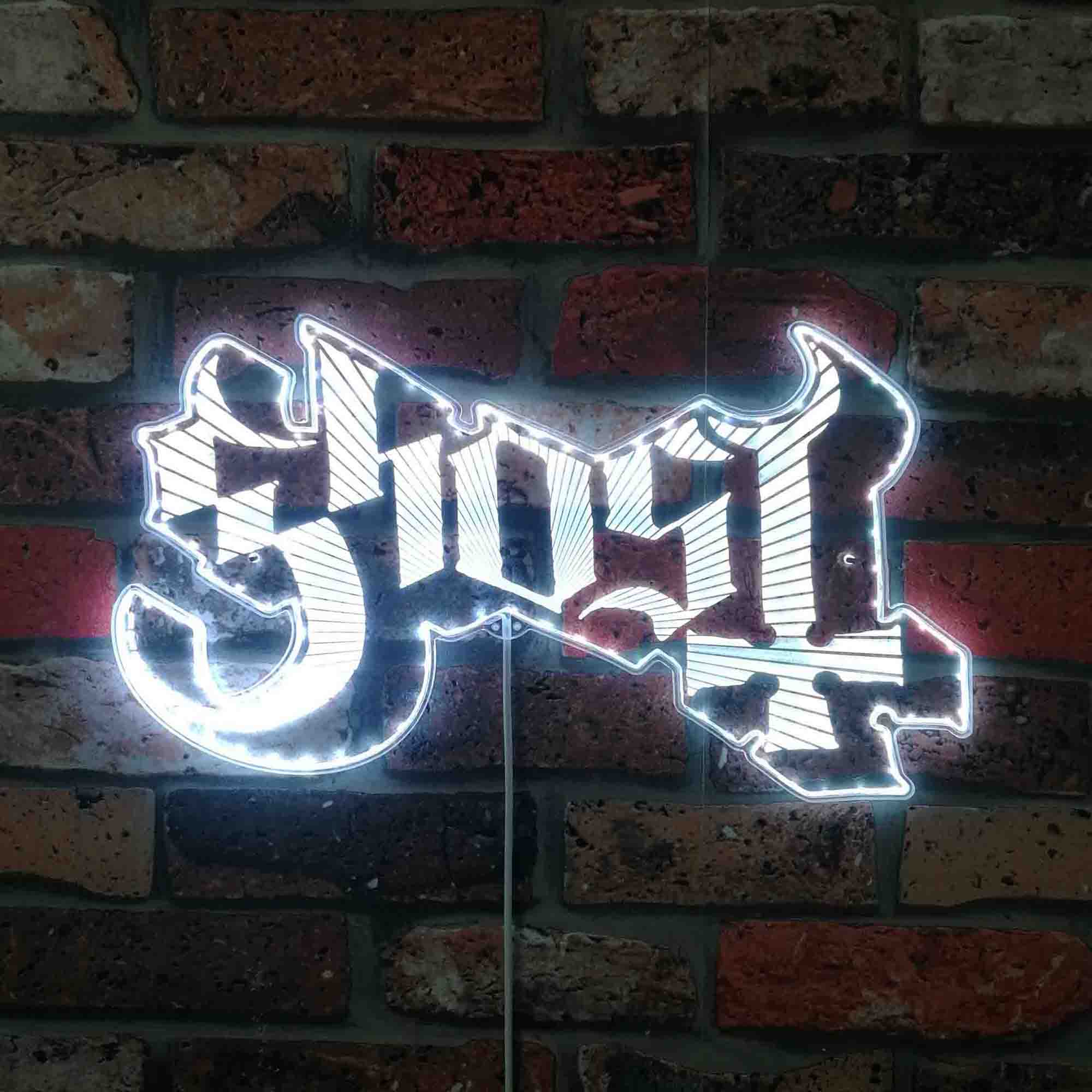 Ghost Rock Band Papa Neon LED Sign with Dynamic RGB Colors - Image 5