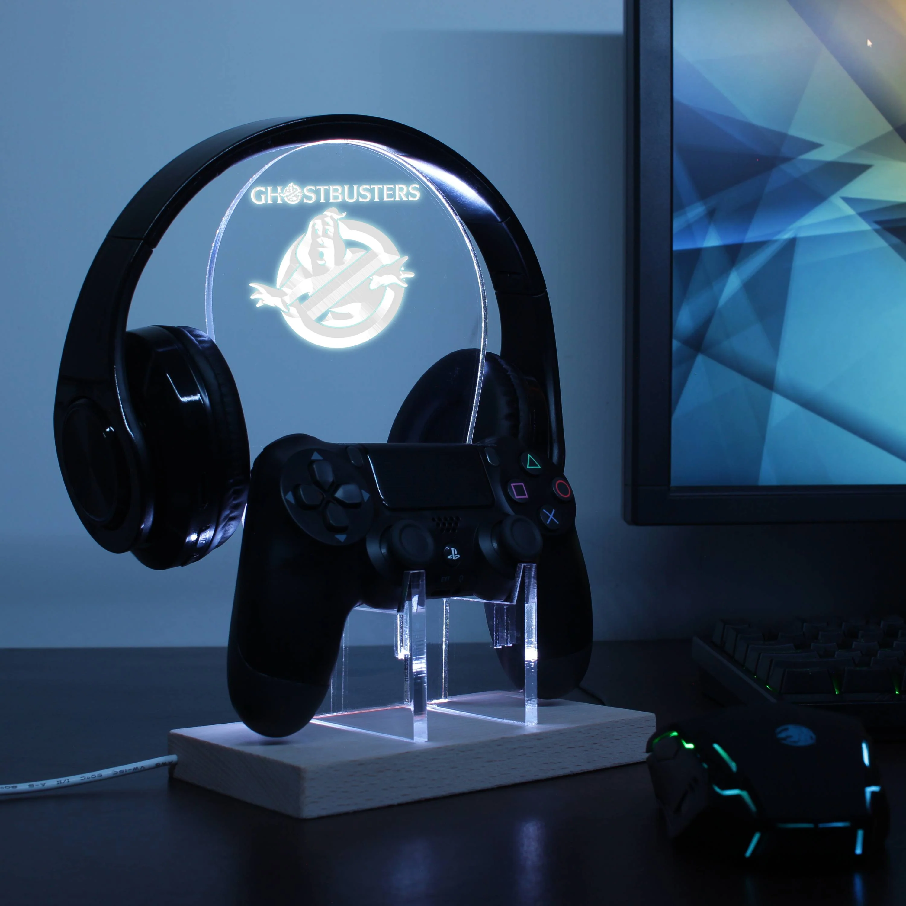 Ghostbusters LED Gaming Headset Controller Stand - Image 3