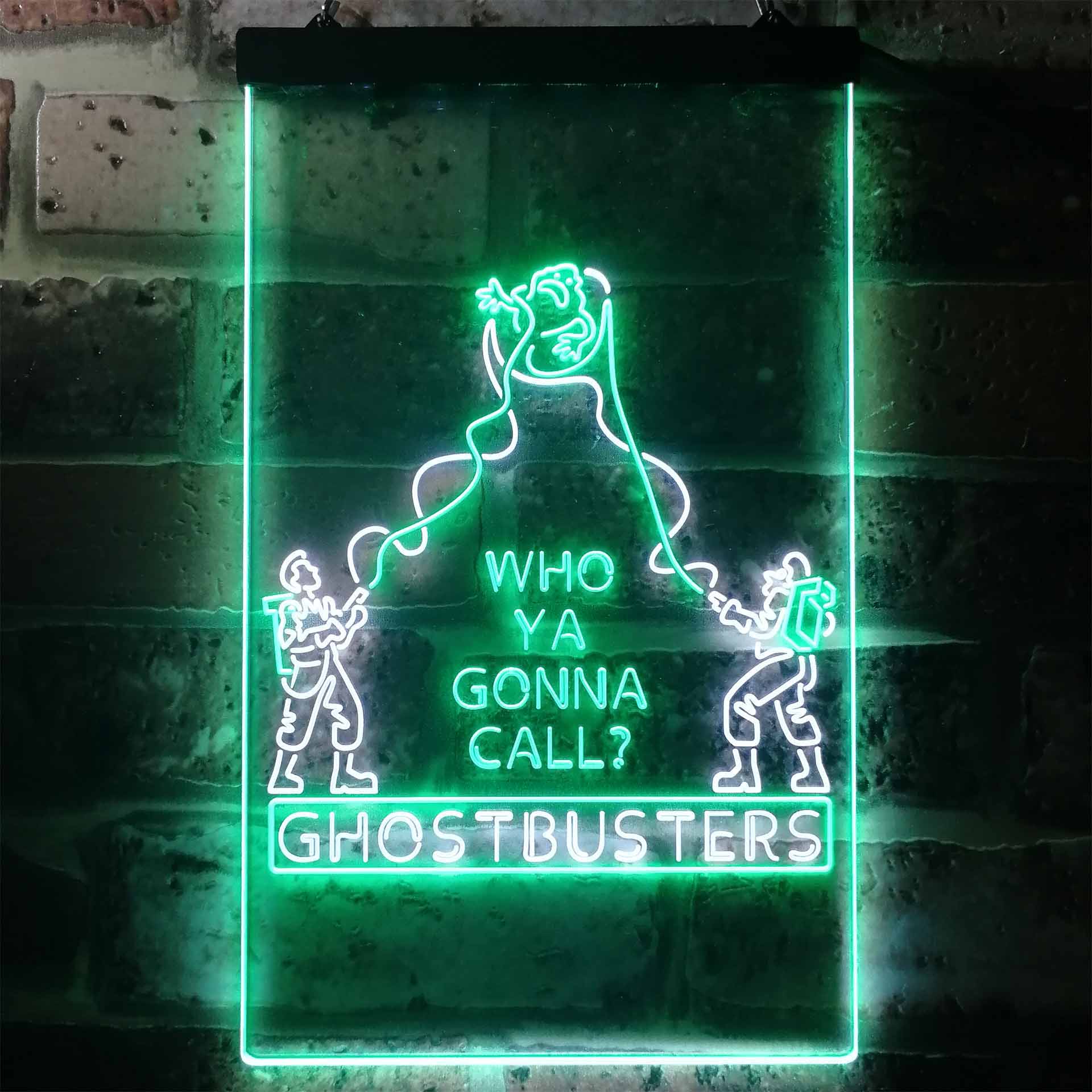 GhostBusters Halloween Neon-Like LED Sign - Image 3