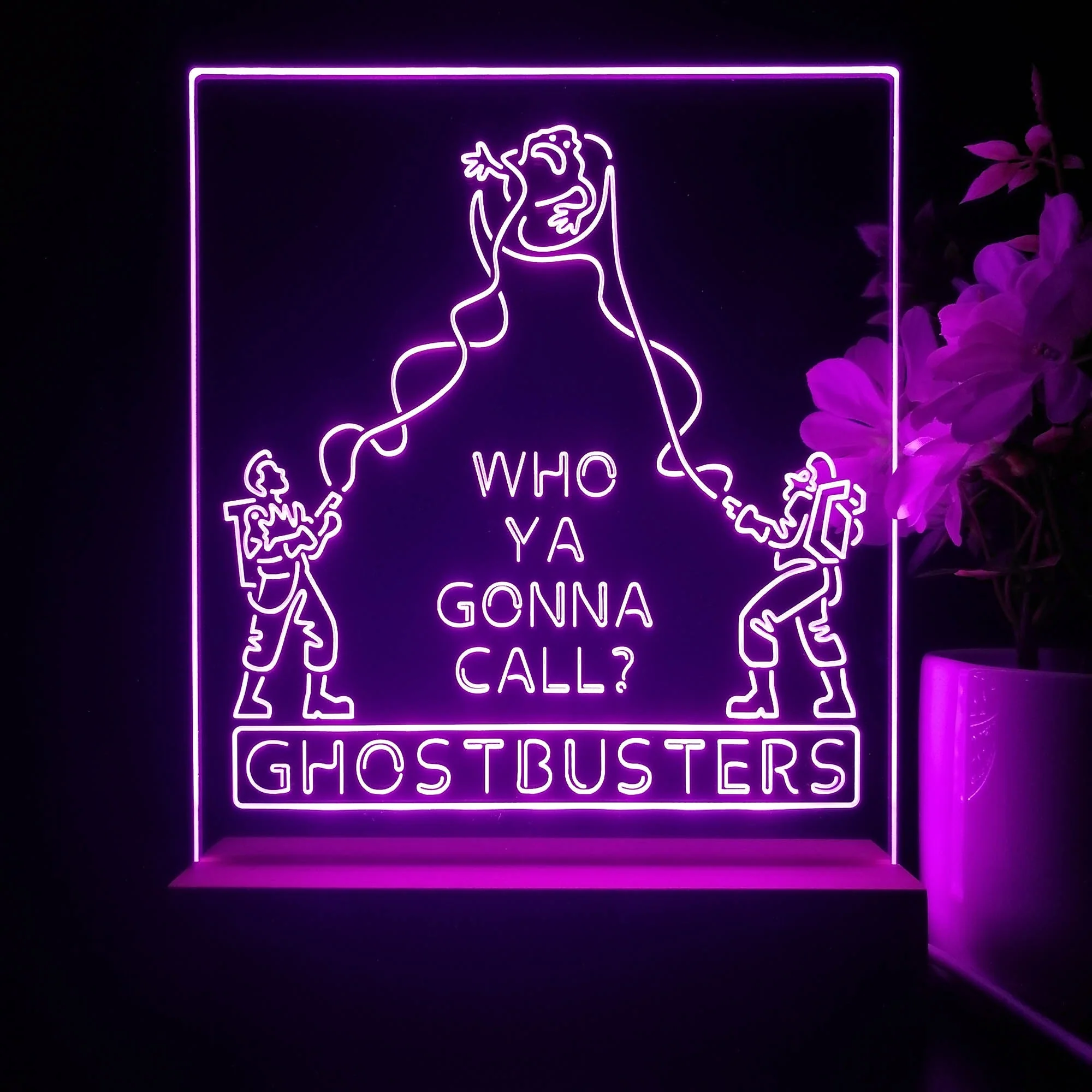 GhostBusters 3D Illusion Night Light Desk Lamp - Image 3