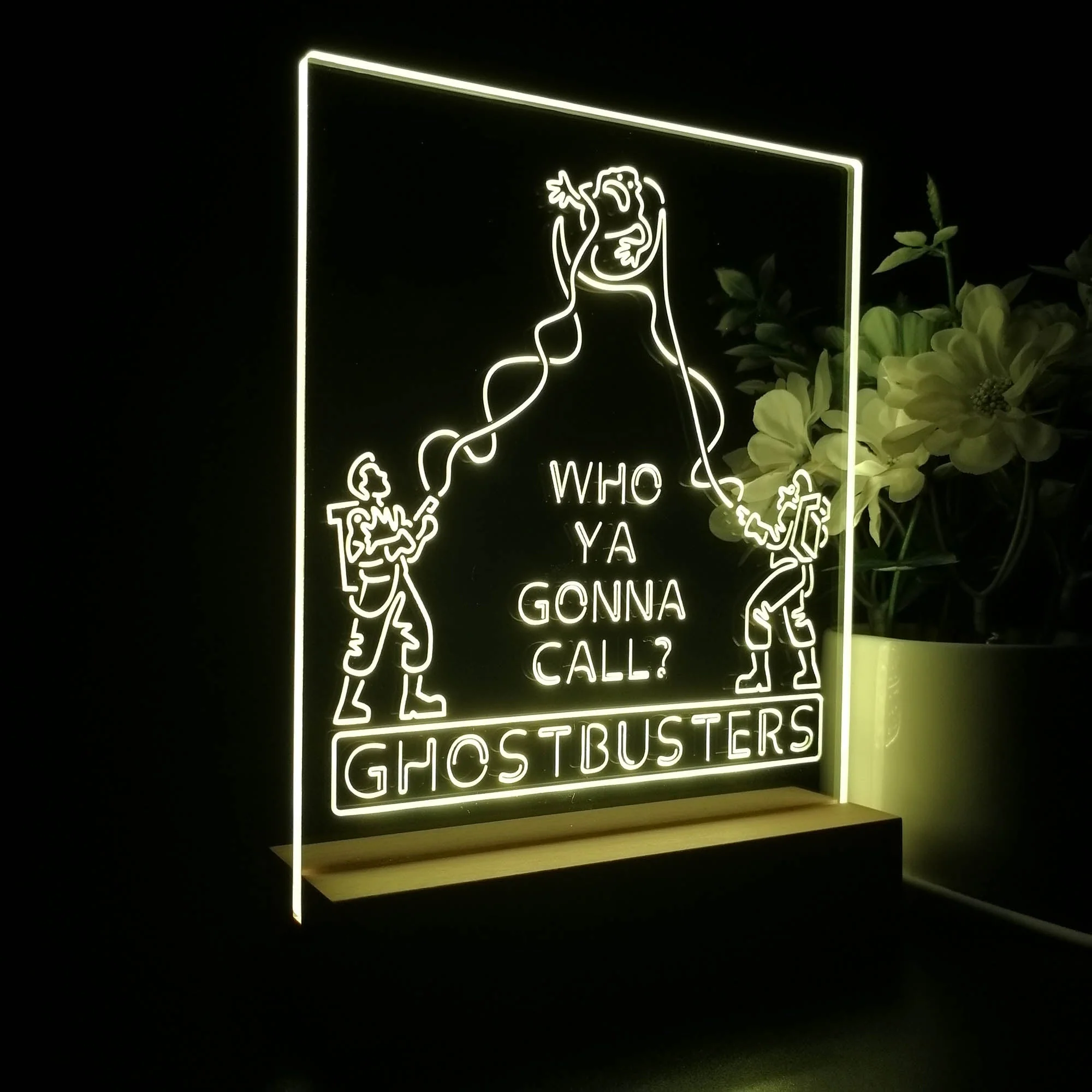 GhostBusters 3D Illusion Night Light Desk Lamp - Image 5