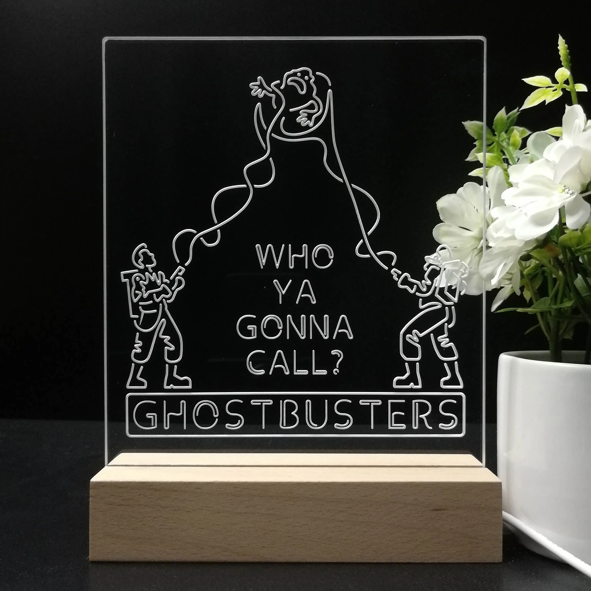 GhostBusters 3D Illusion Night Light Desk Lamp - Image 8