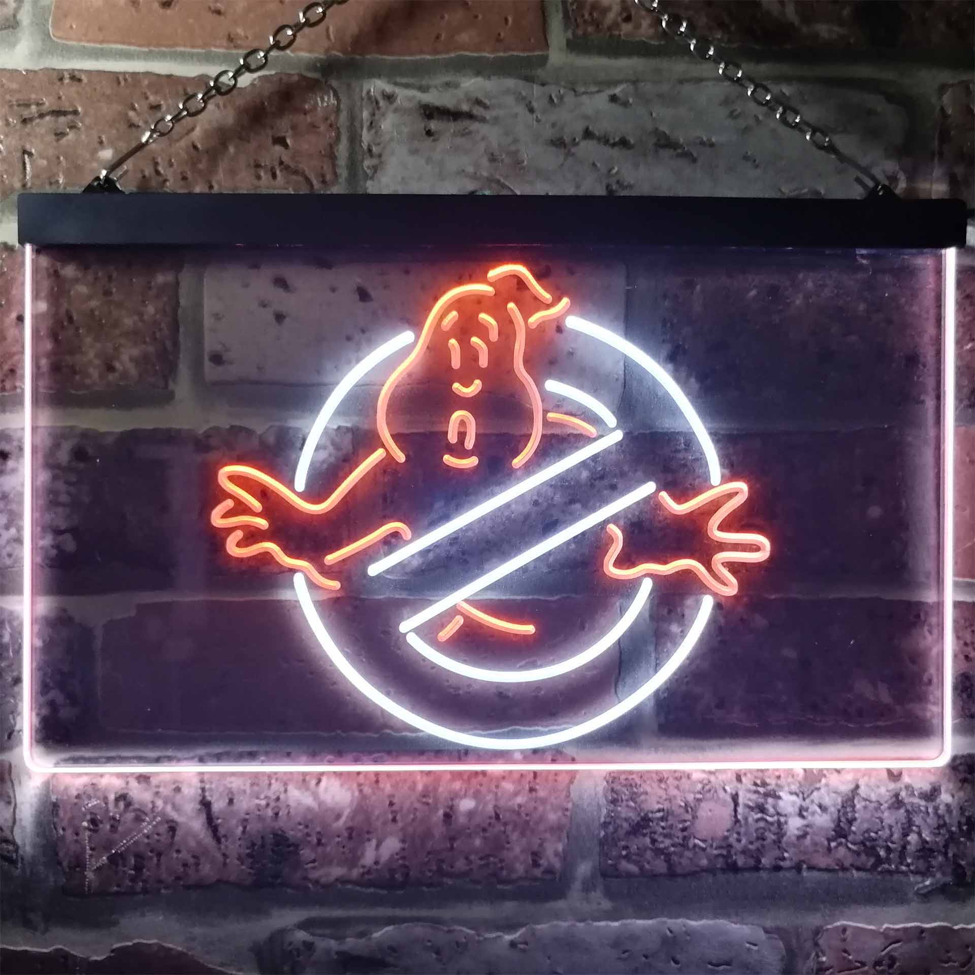 Ghostbusters No Ghosts Halloween LED Neon Sign - Image 10