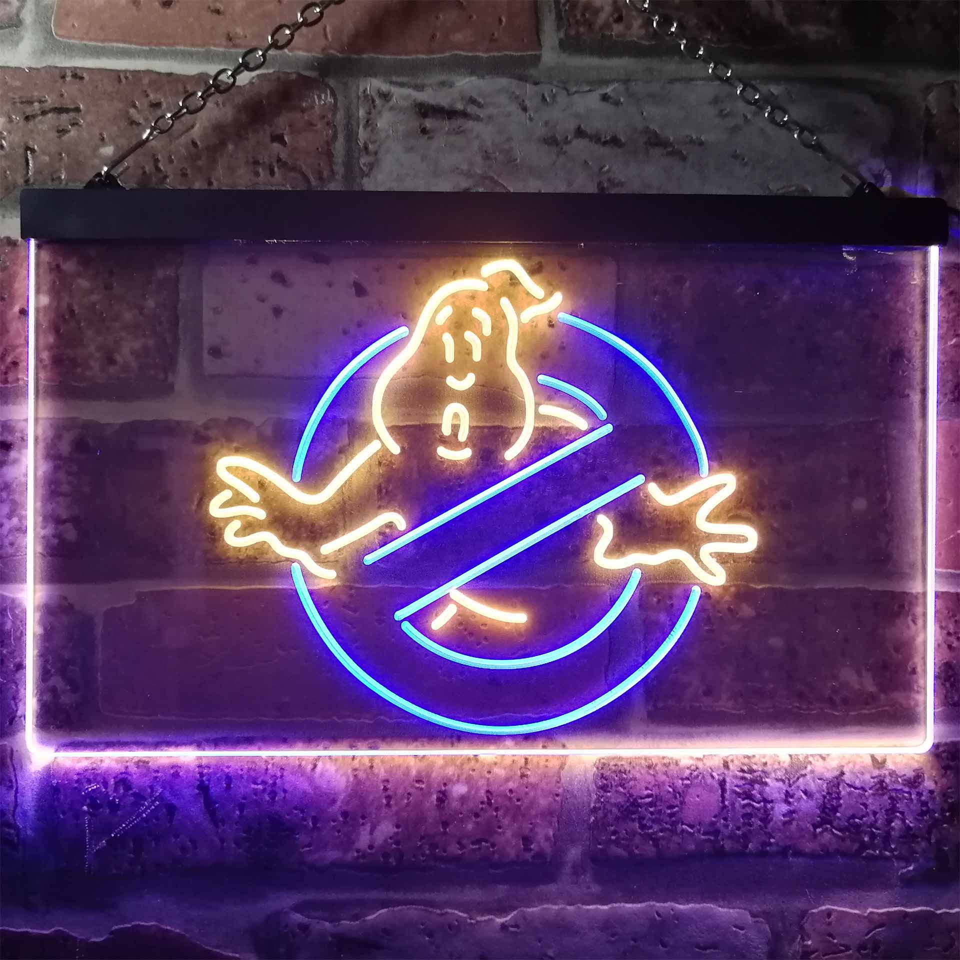 Ghostbusters No Ghosts Halloween LED Neon Sign - Image 11