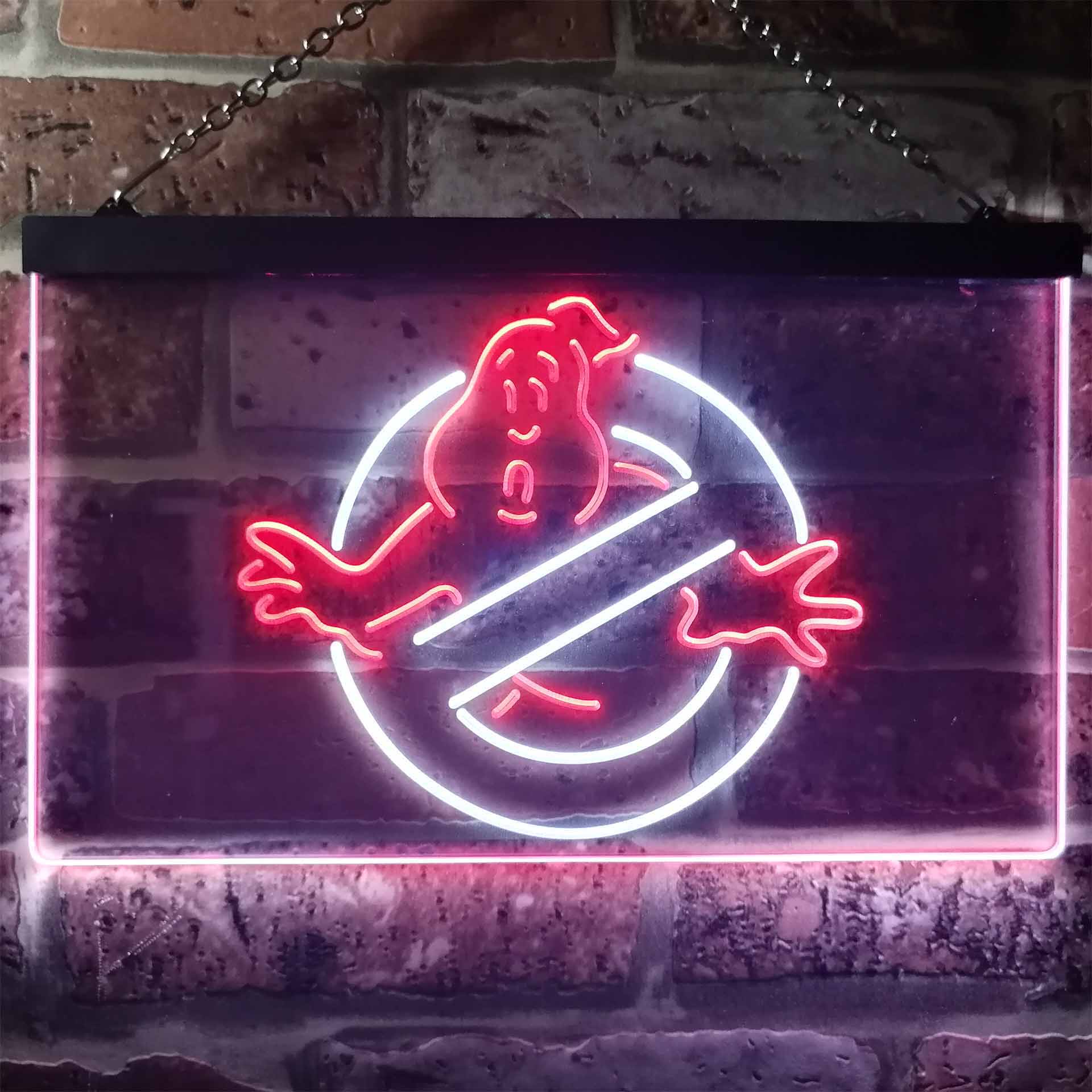 Ghostbusters No Ghosts Halloween LED Neon Sign - Image 13