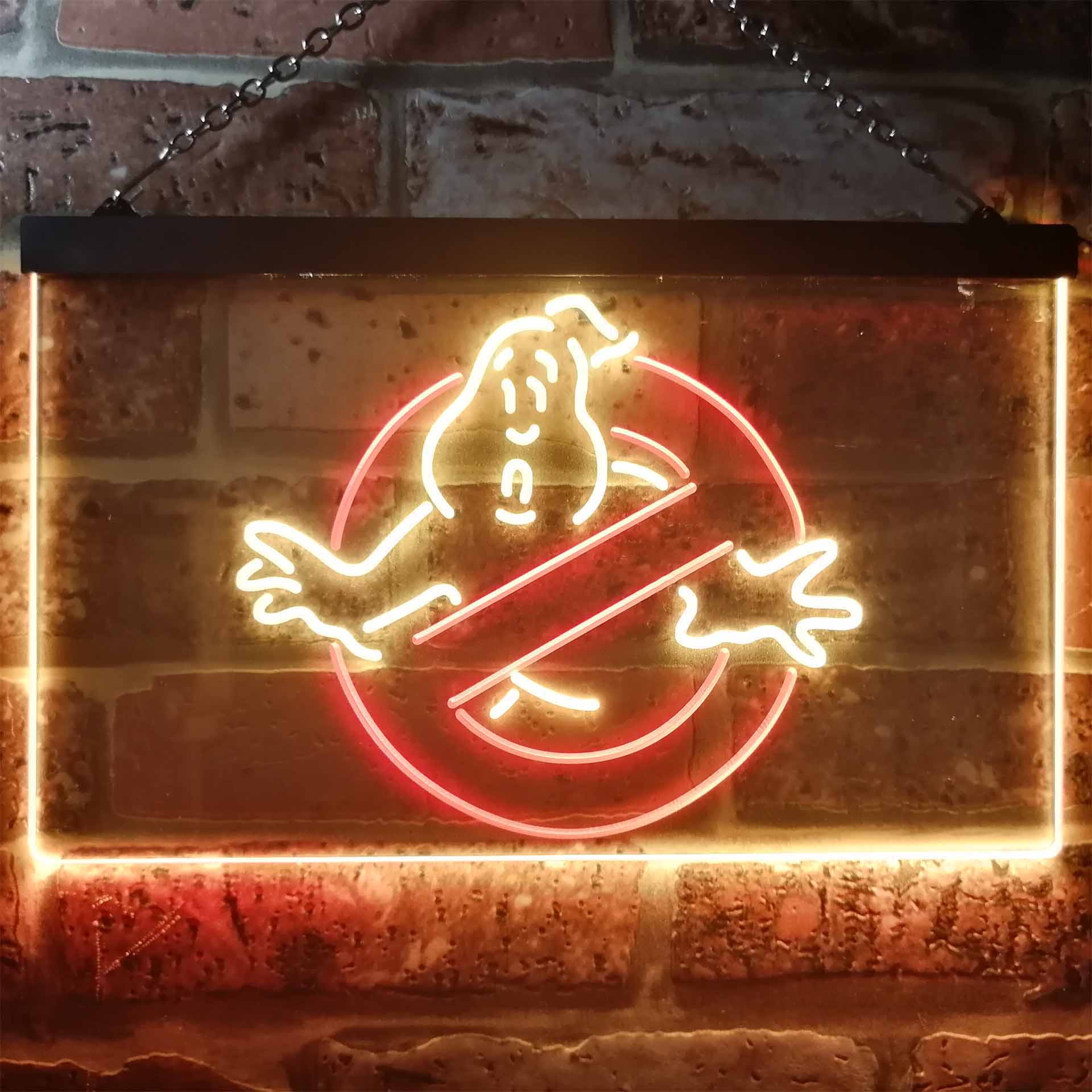 Ghostbusters No Ghosts Halloween LED Neon Sign - Image 3