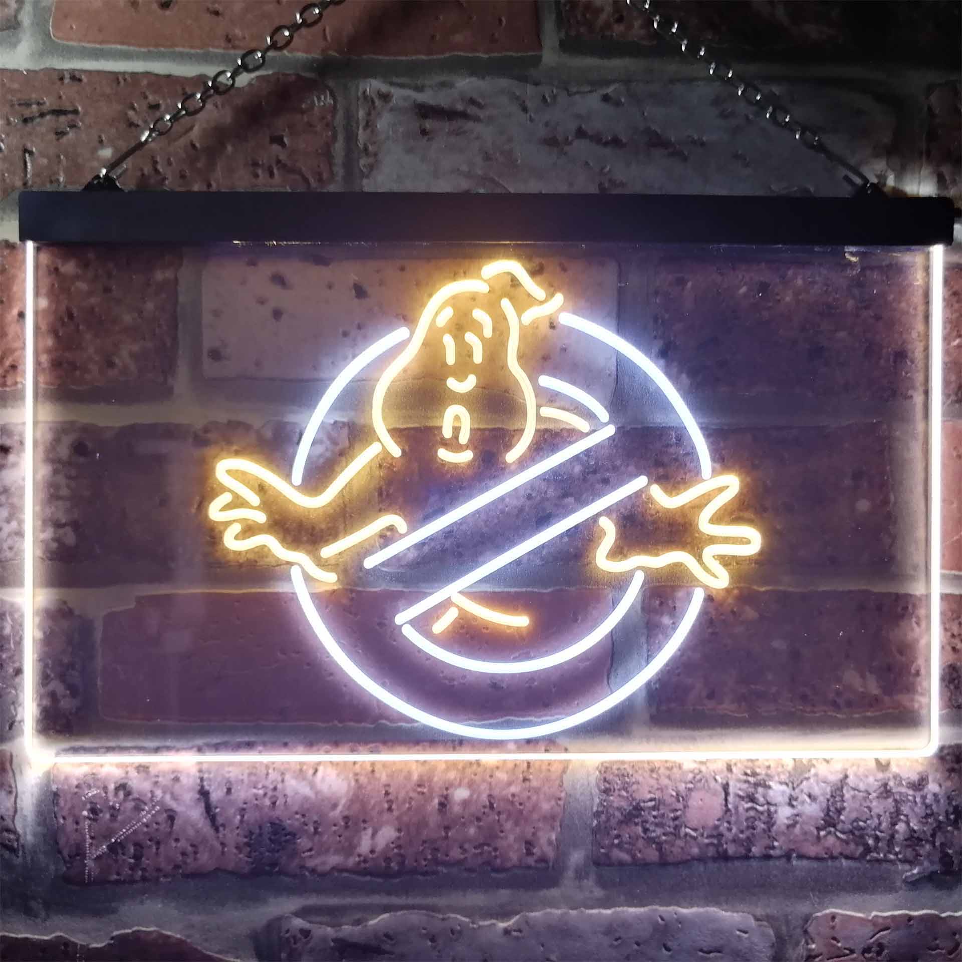 Ghostbusters No Ghosts Halloween LED Neon Sign - Image 6