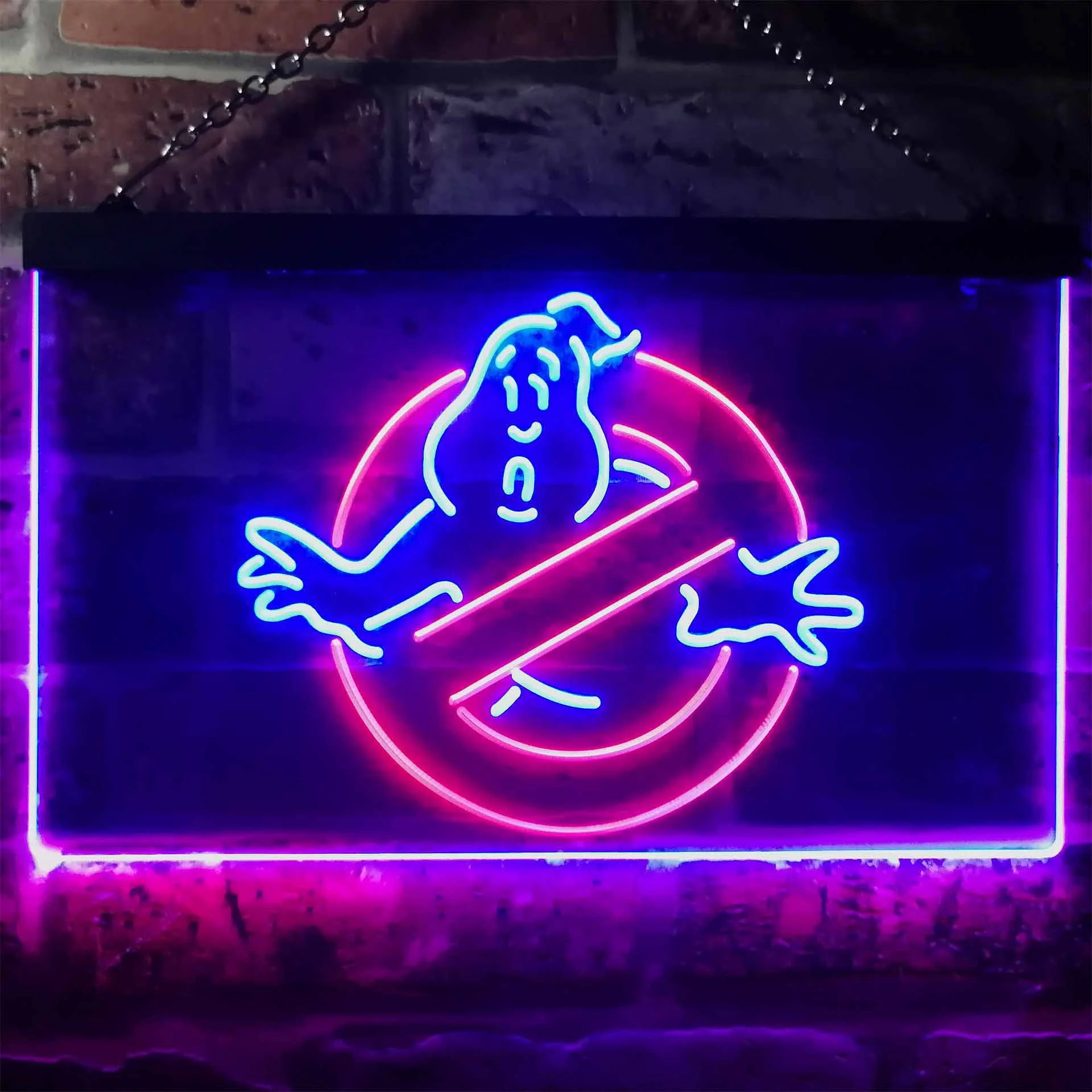 Ghostbusters No Ghosts Halloween LED Neon Sign - Image 9