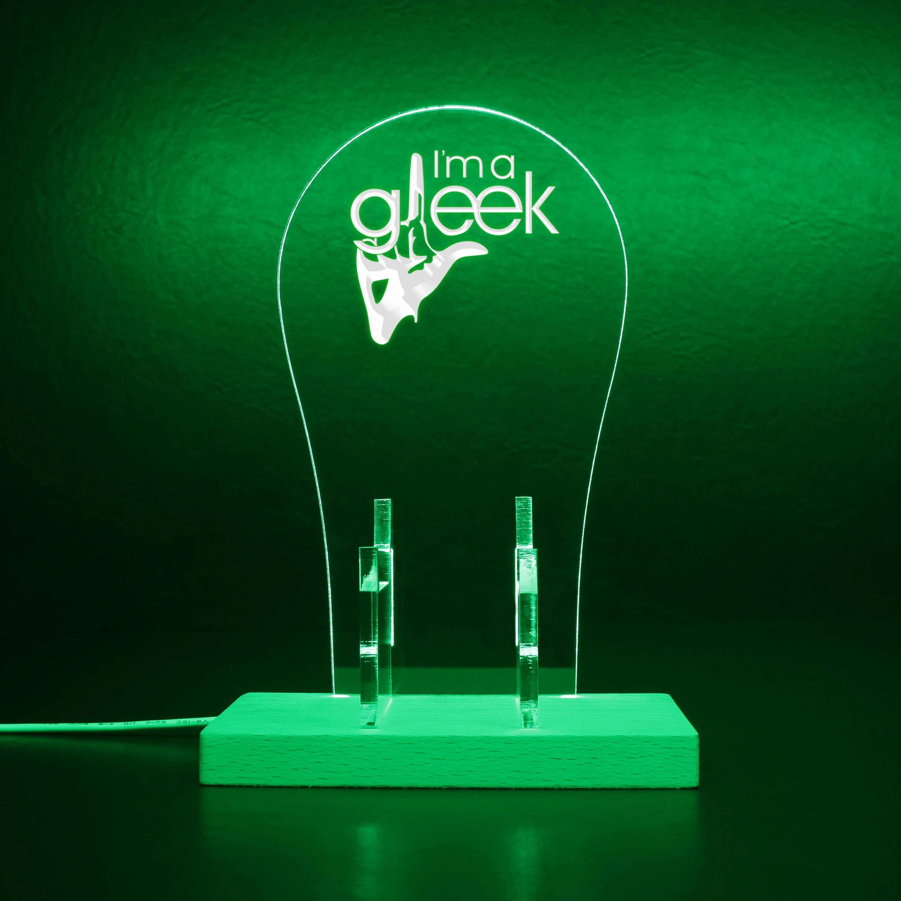 Gleek Is The New Chic Glee RGB LED Gaming Headset Controller Stand - Image 5