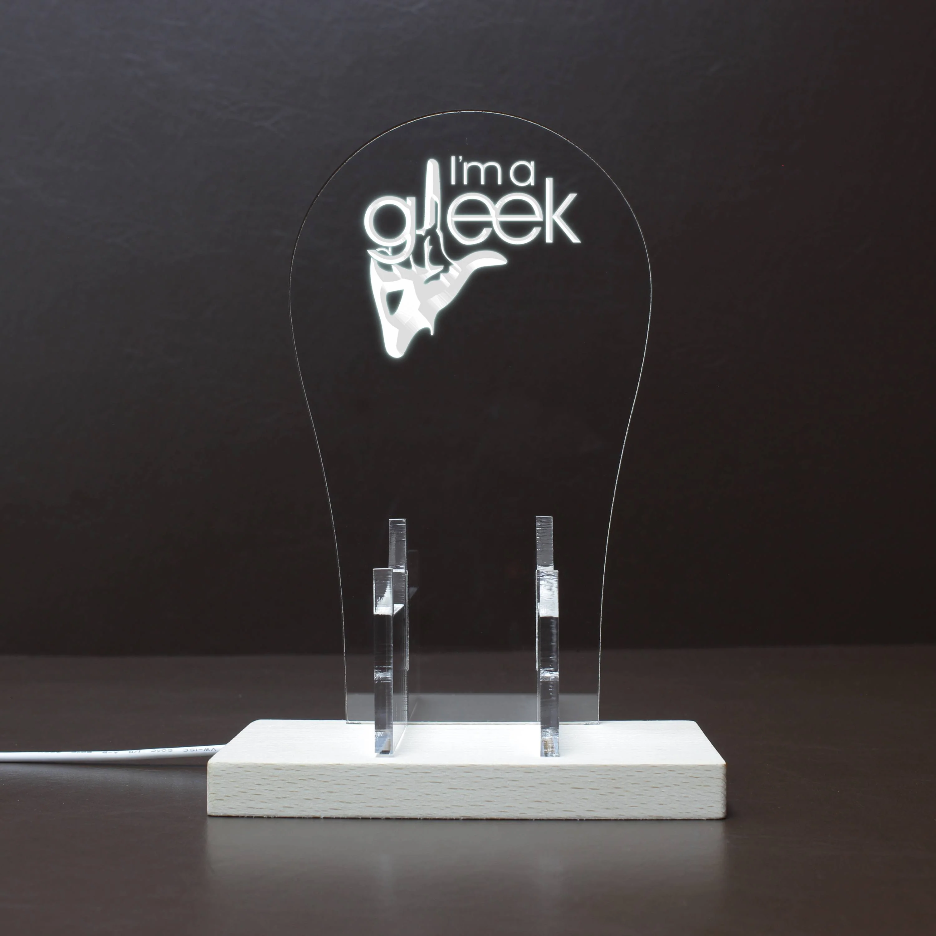 Gleek Is The New Chic Glee RGB LED Gaming Headset Controller Stand - Image 8