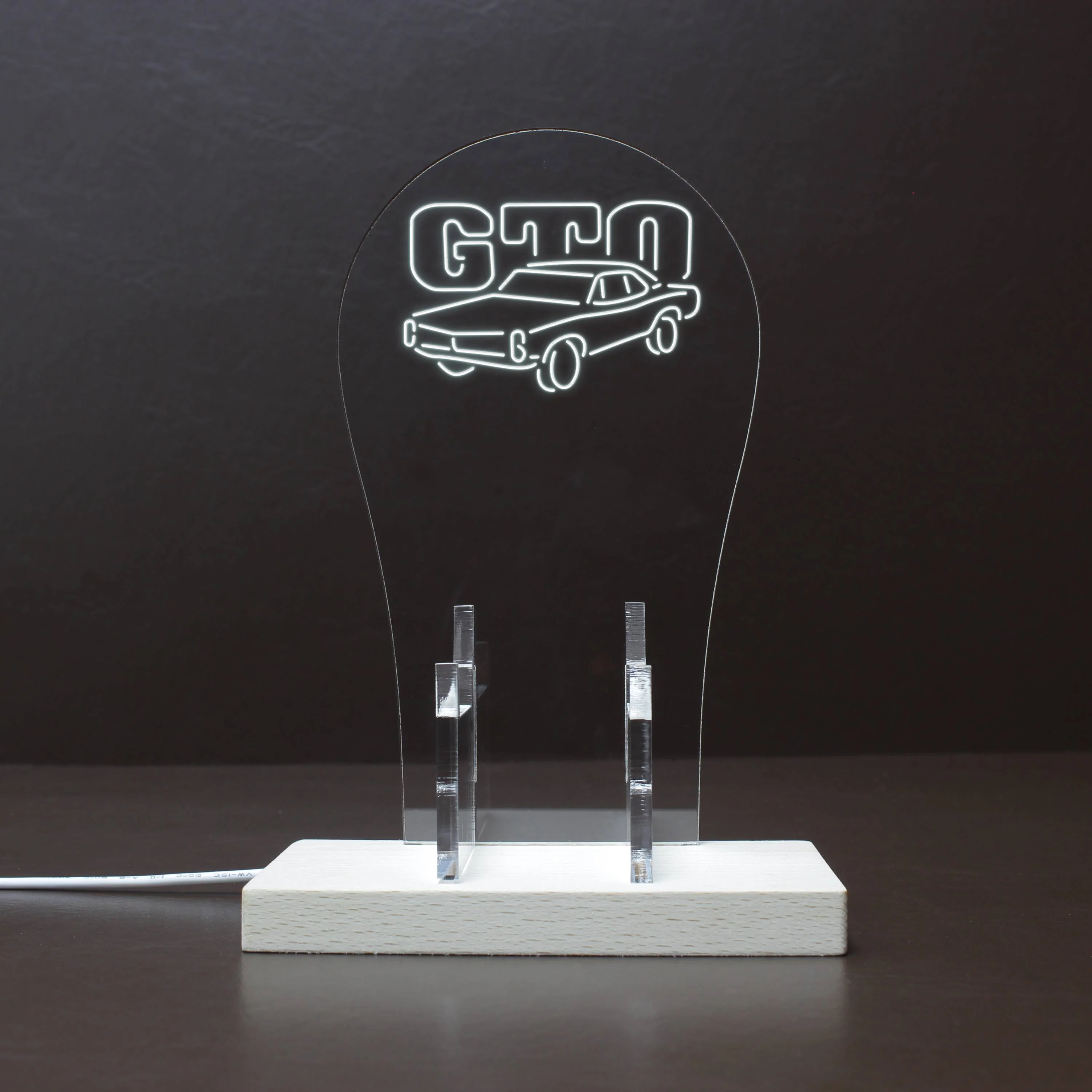 GM American Auto Pontiac GTO LED Gaming Headset Controller Stand - Image 10