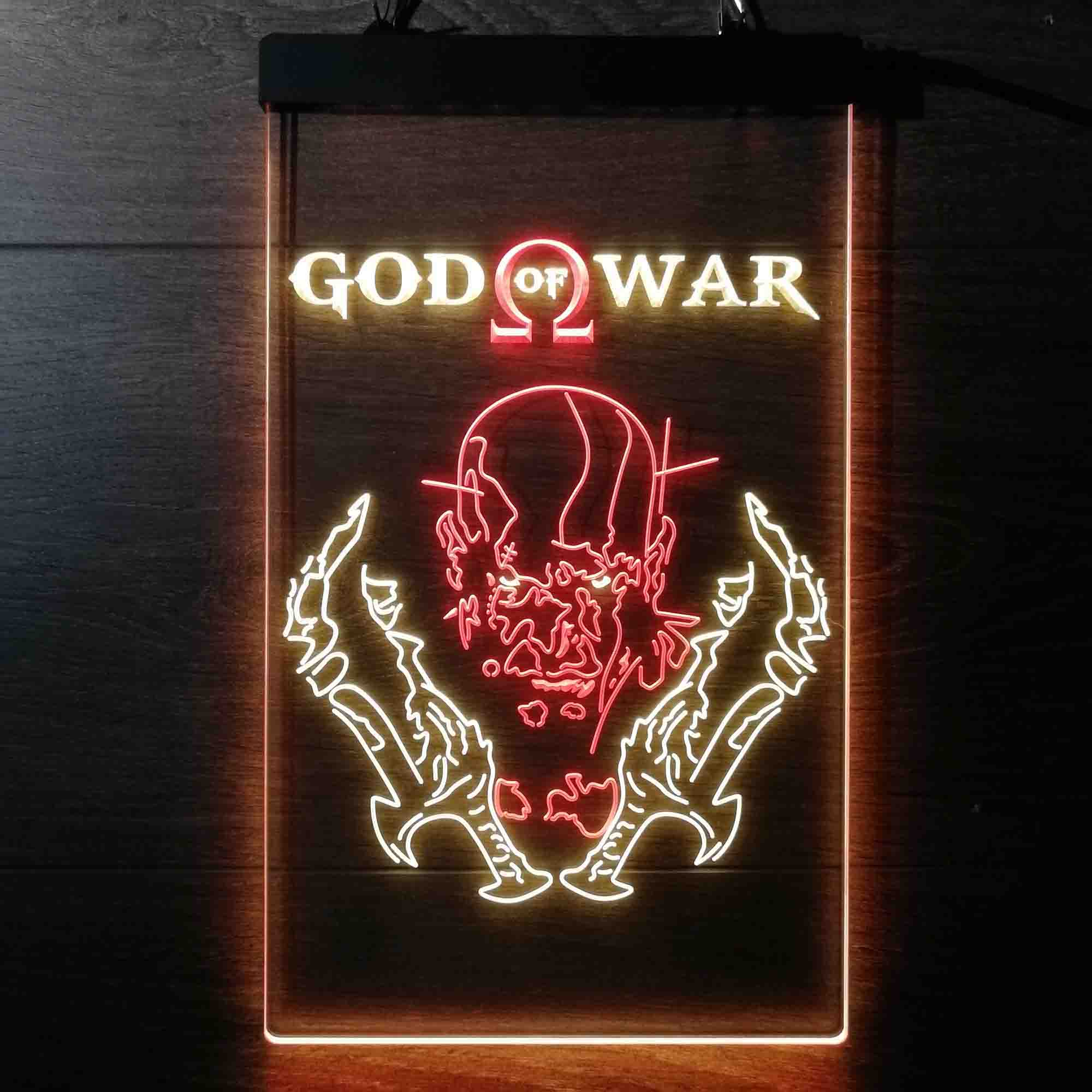 God of War Krato Game Room Neon Light LED Sign - Image 12
