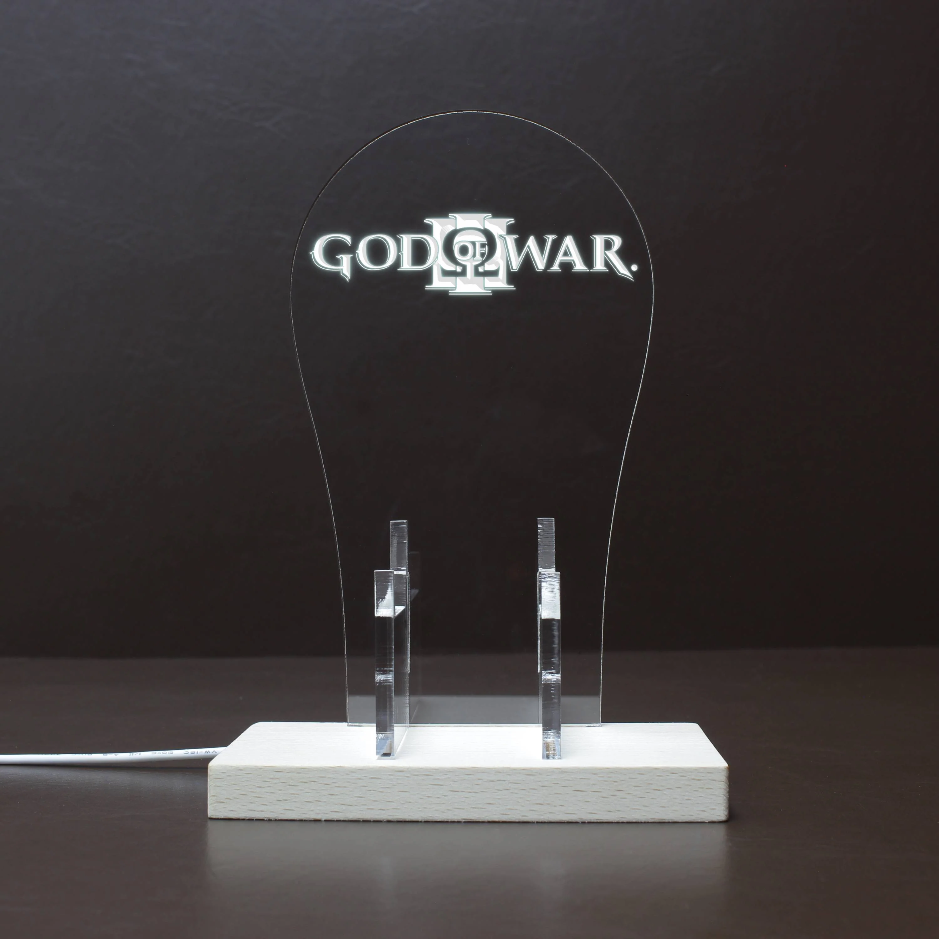 God Of War 3 RGB LED Gaming Headset Controller Stand - Image 8