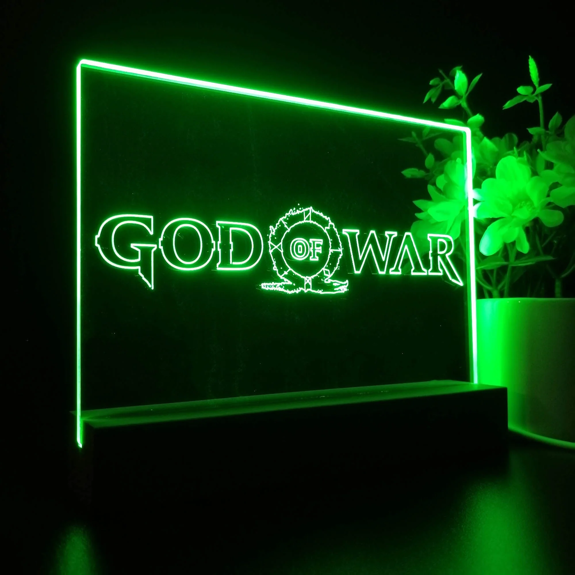 God of War Neon Sign Game Room Lamp - Image 6