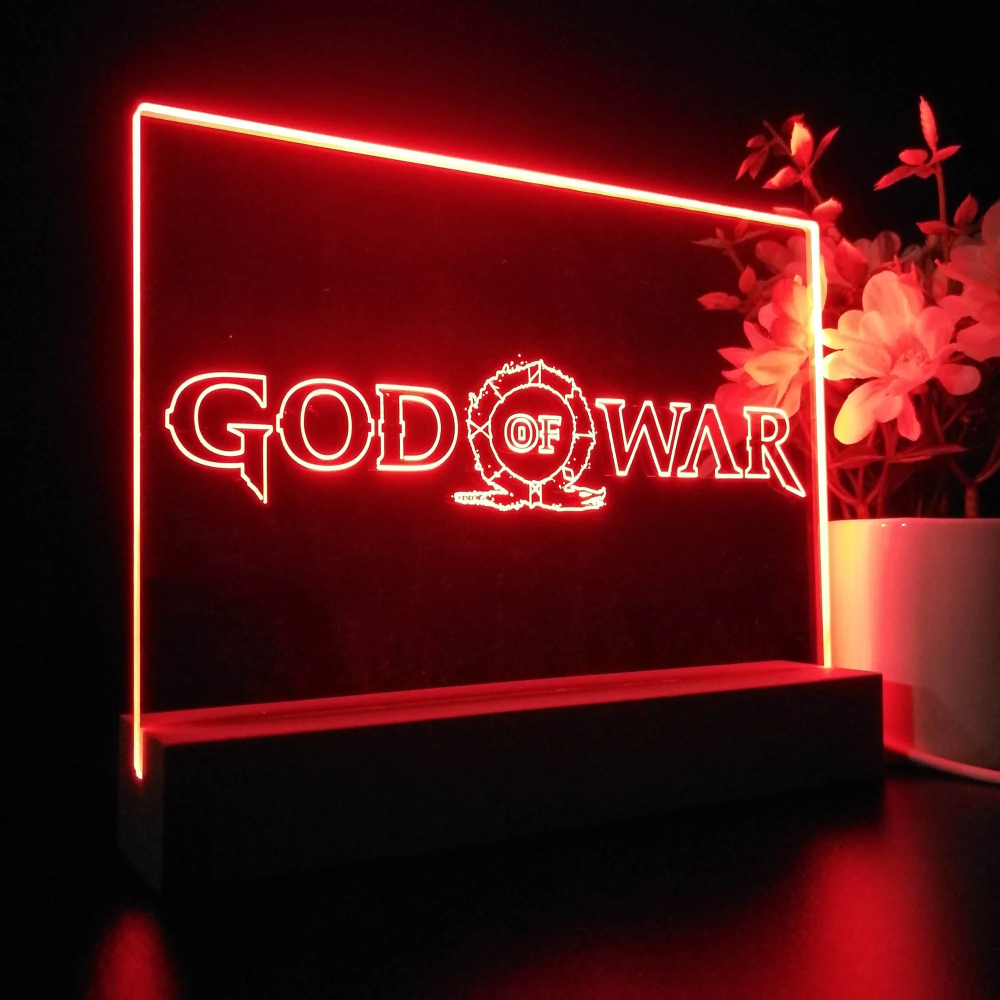 God of War Neon Sign Game Room Lamp - Image 7