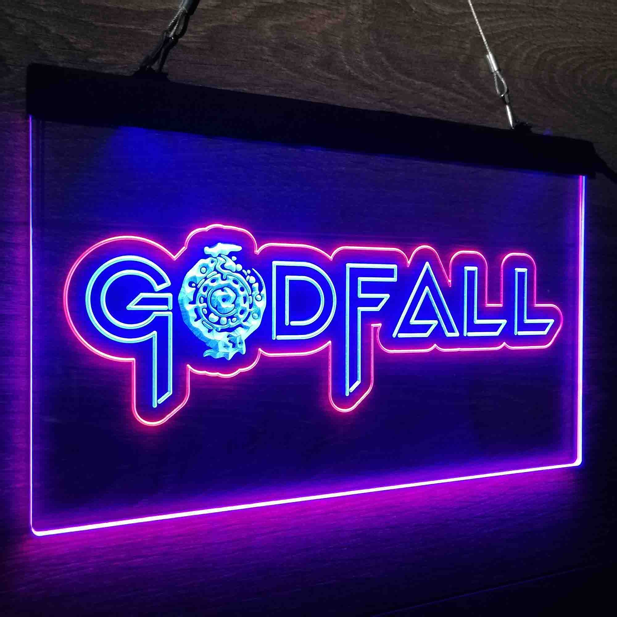 GodFall Game Room Neon-Like LED Sign - Image 15