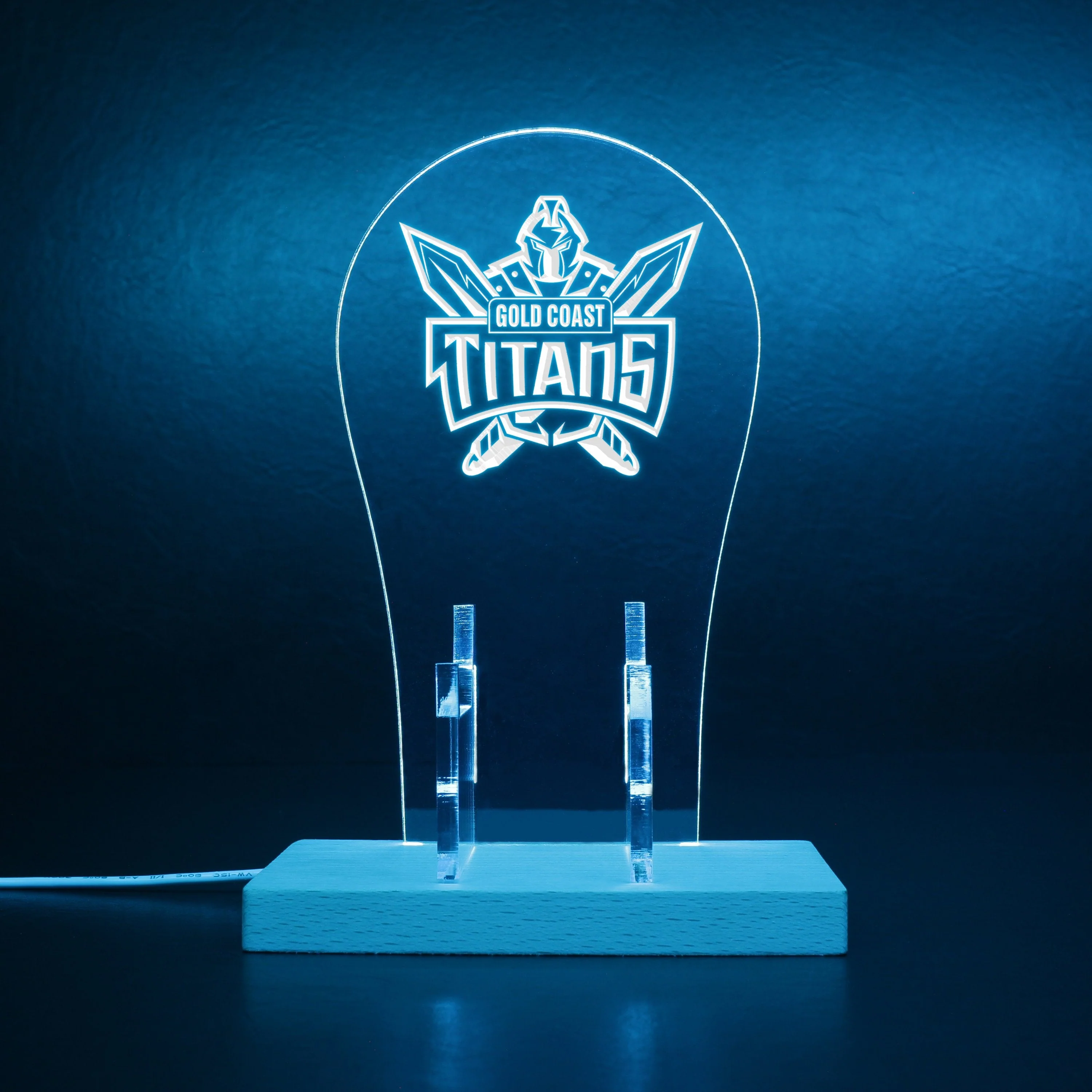 Gold Coast Titans LED Gaming Headset Controller Stand - Image 6