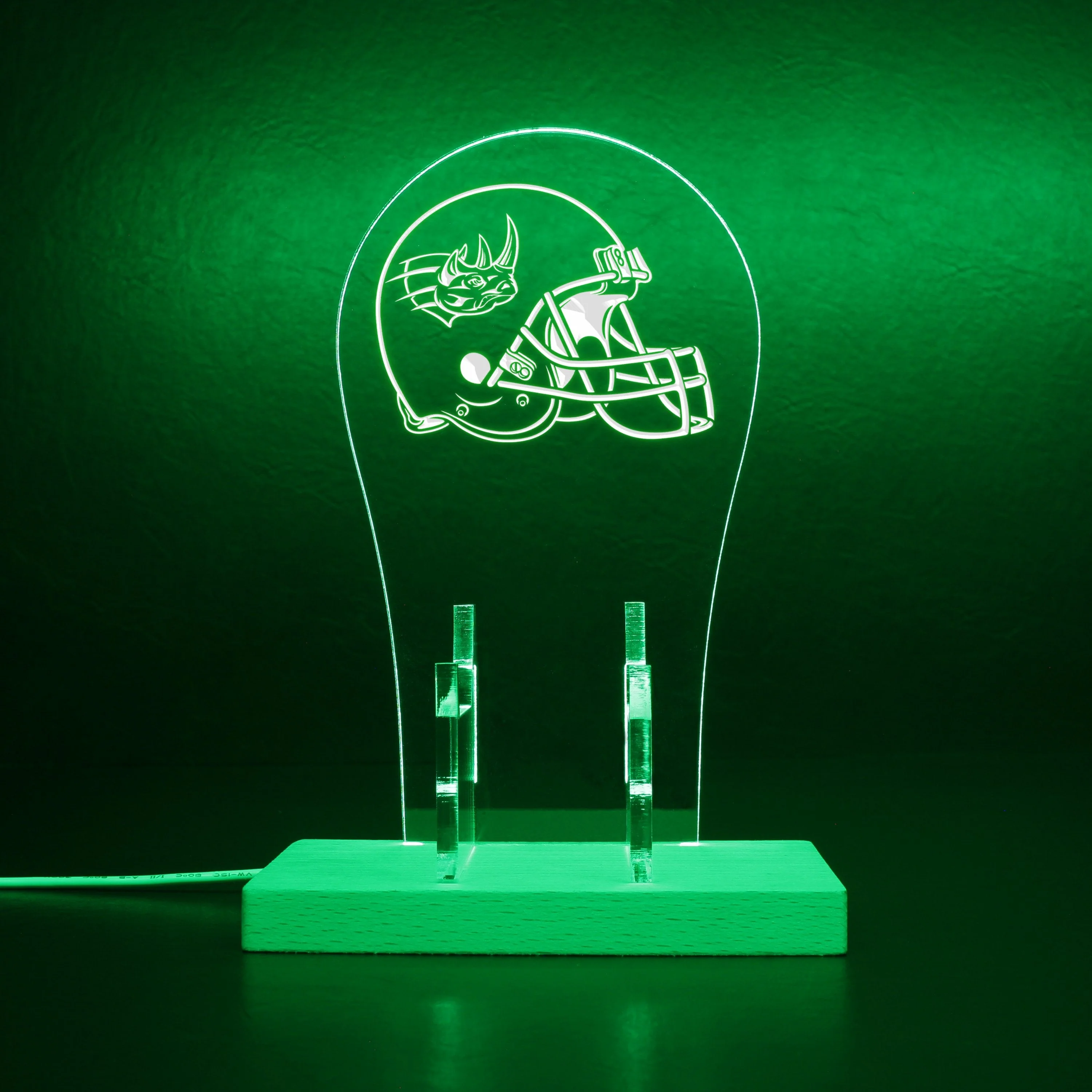 Grand Rapids Rampage Helmet LED Gaming Headset Controller Stand - Image 5