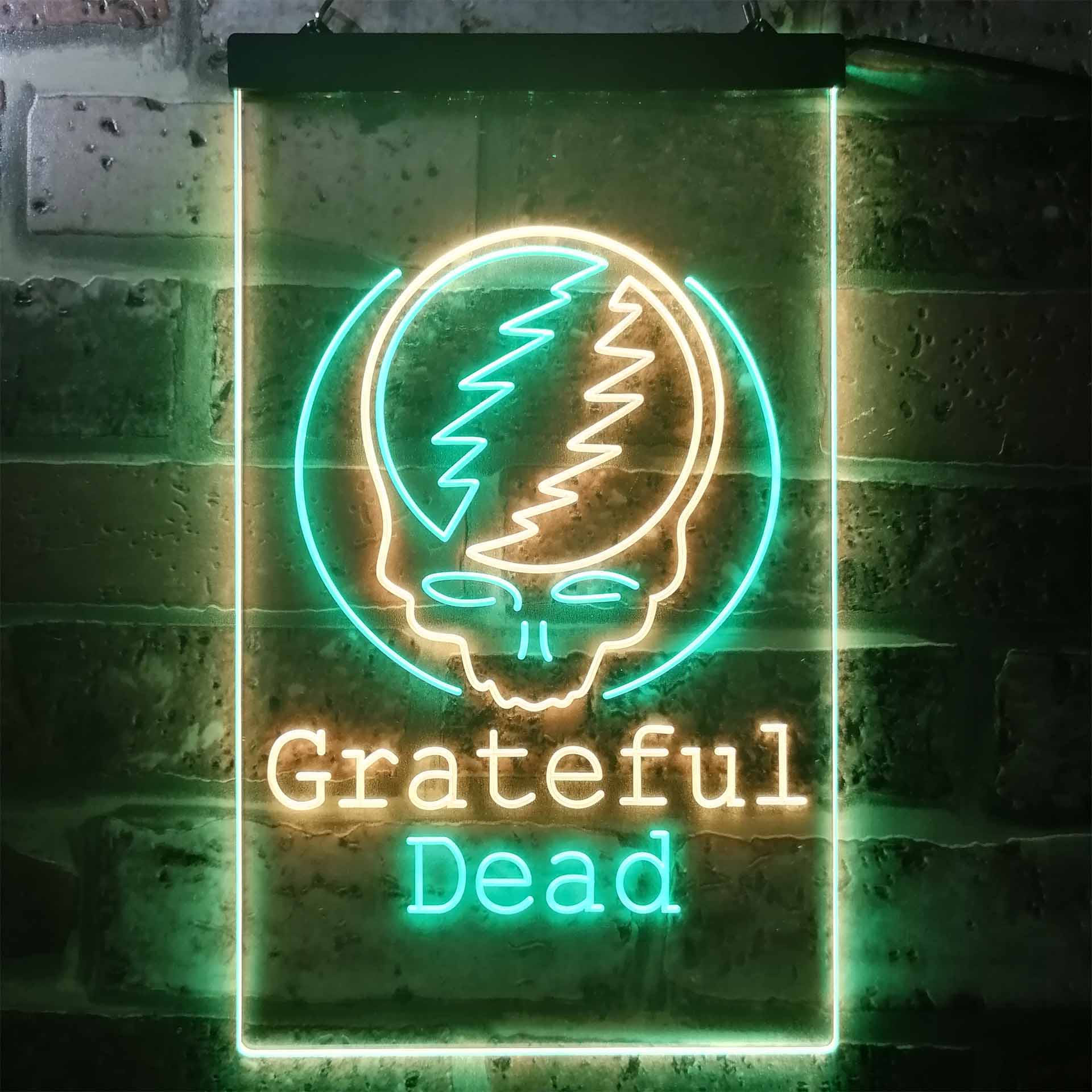 Grateful Dead Morale Skull Neon-Like LED Sign - Image 3