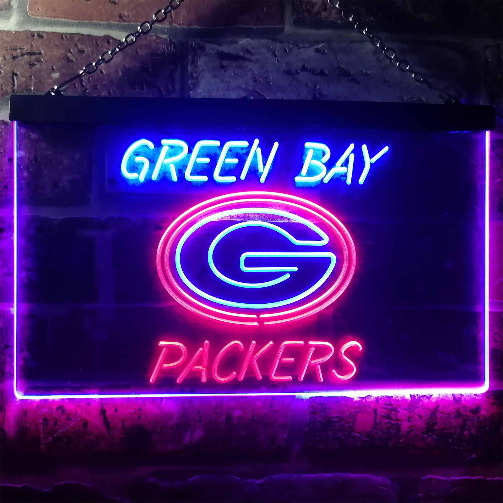 Green Bay Packers Neon Light LED Sign - Image 10