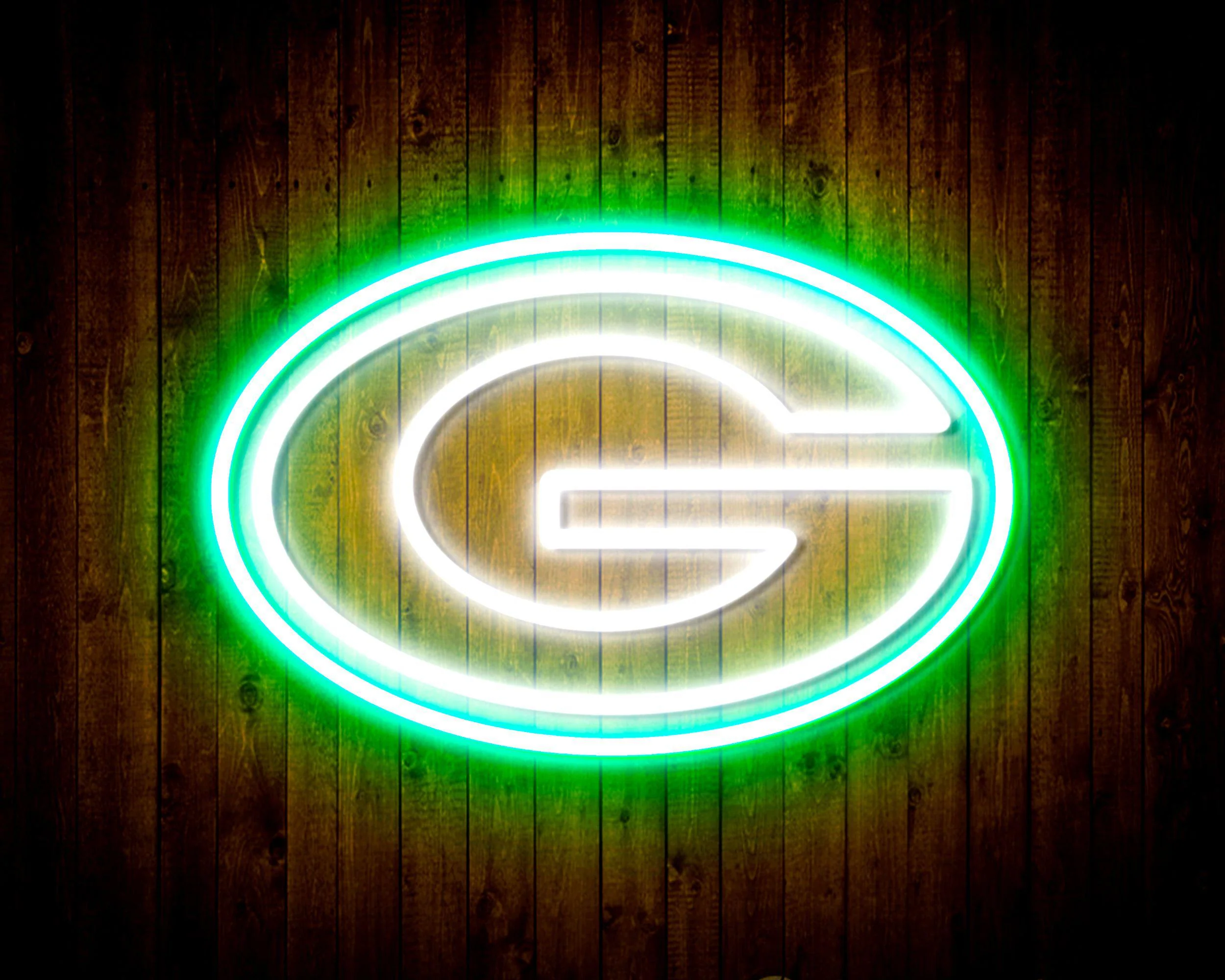 Green Bay Packers Neon Flex LED Sign - Image 3