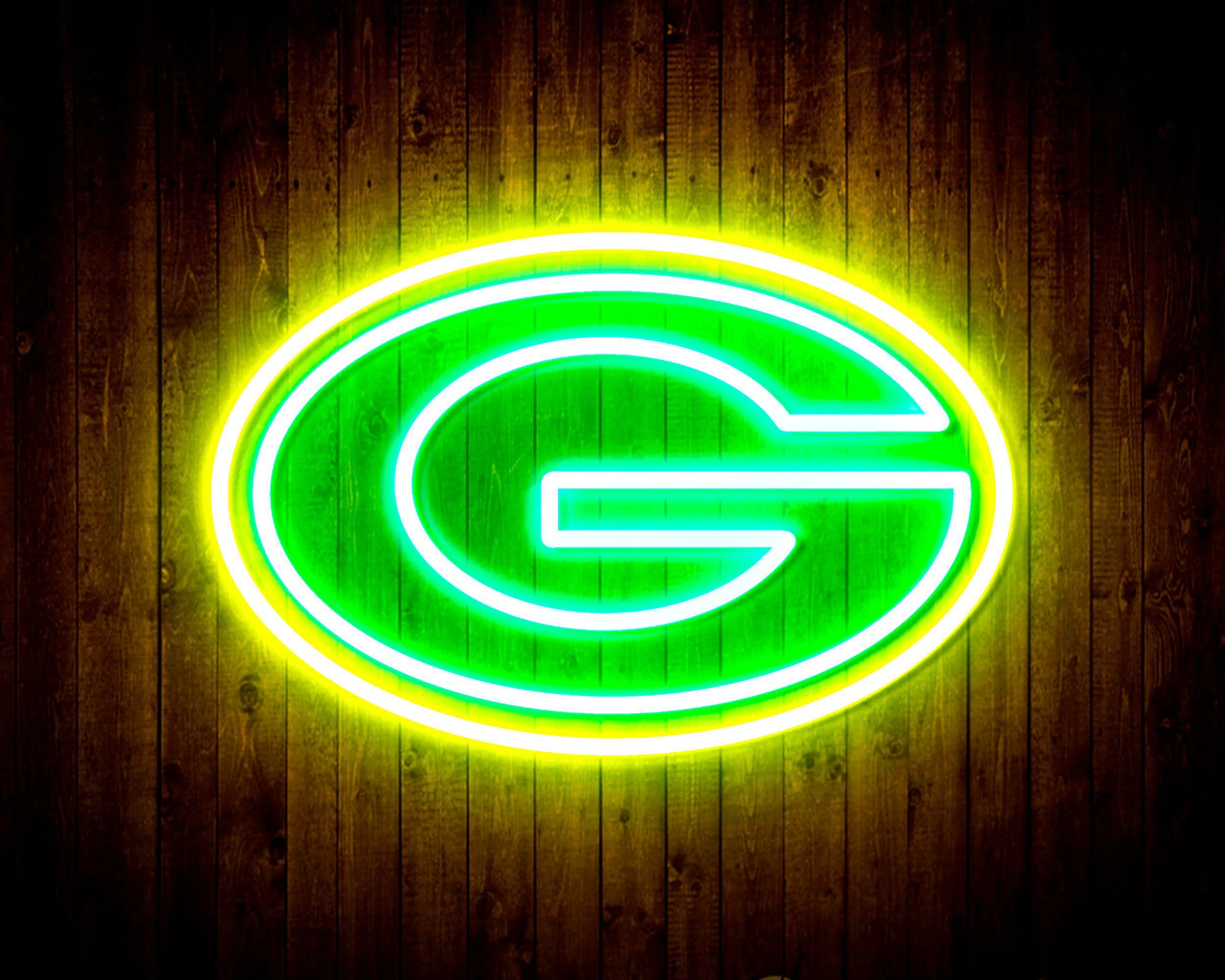 Green Bay Packers Neon Flex LED Sign - Image 4