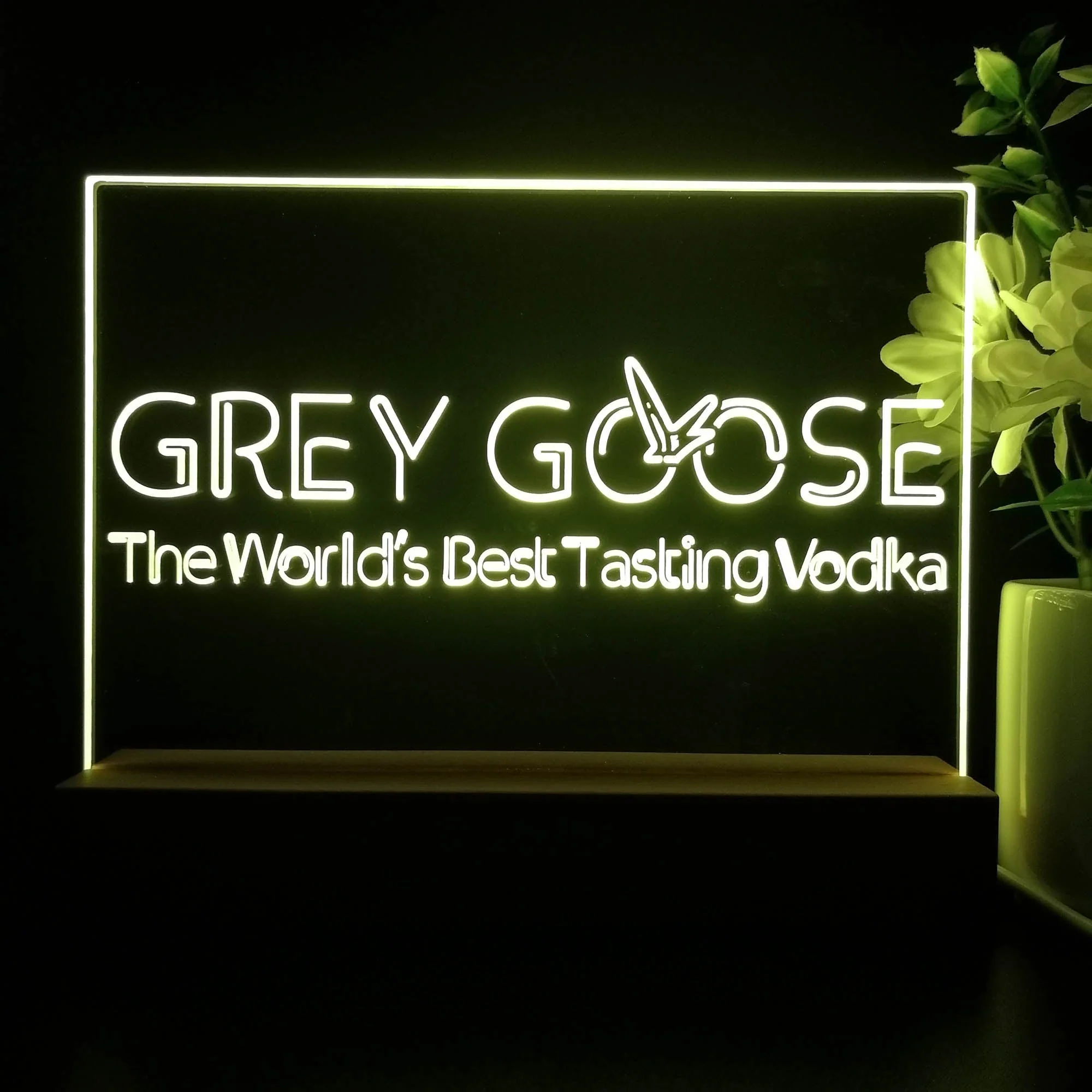 Grey Goose Neon Sign Pub Bar Lamp - Image 3