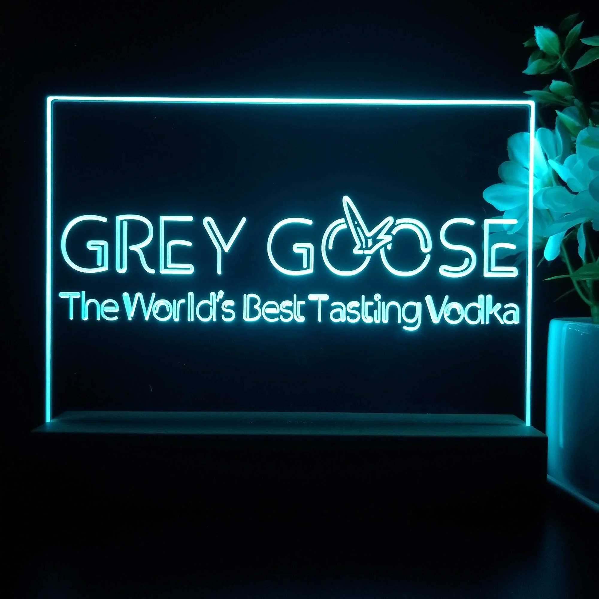 Grey Goose Neon Sign Pub Bar Lamp - Image 4