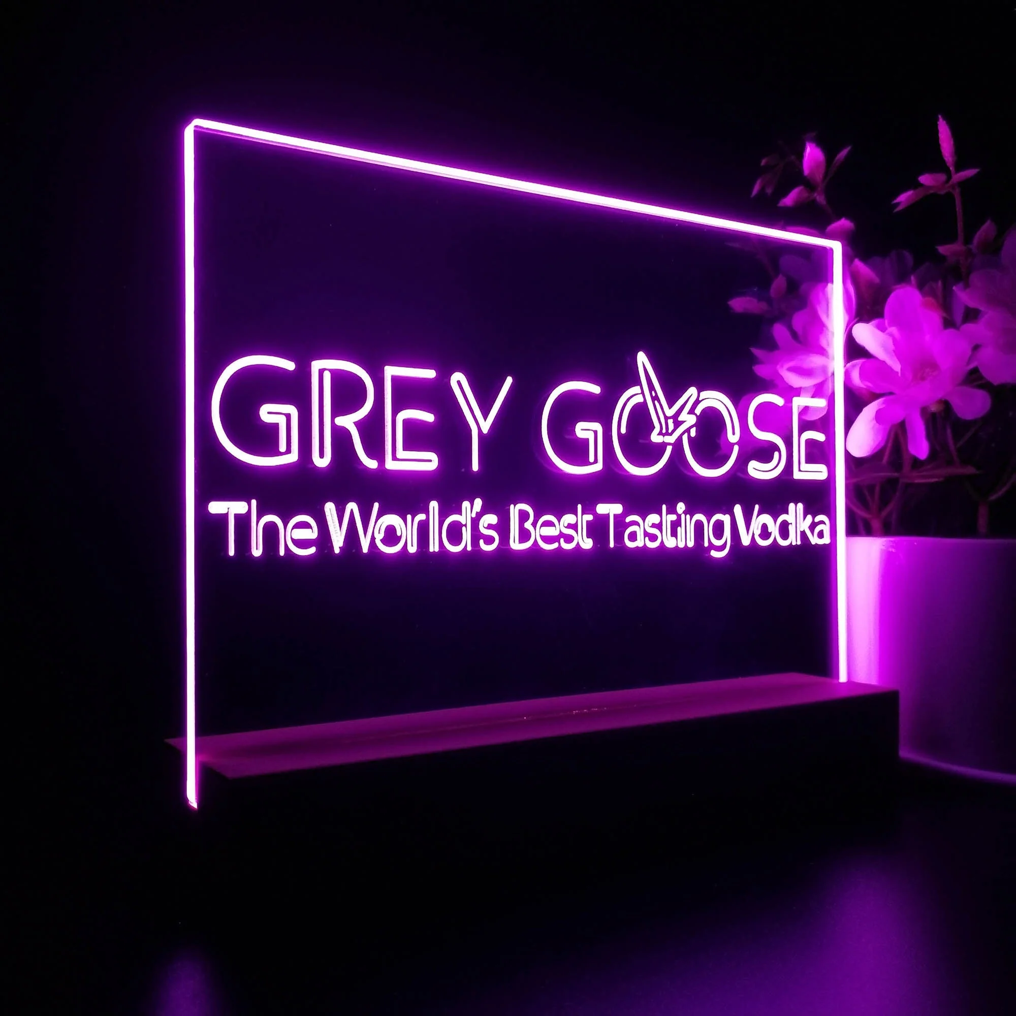 Grey Goose Neon Sign Pub Bar Lamp - Image 6