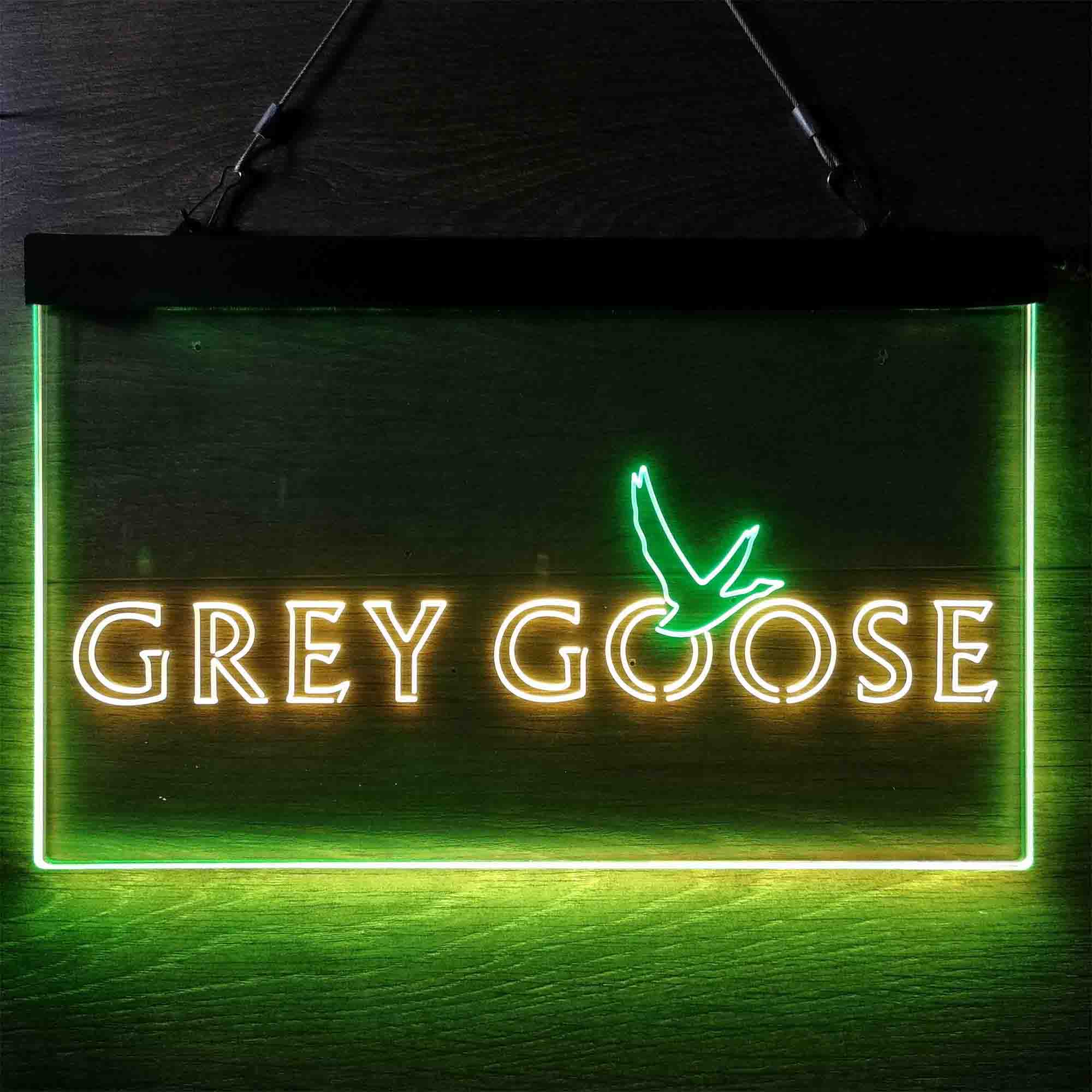 Grey Goose Simple Logo Home Bar Neon Light LED Sign - Image 6
