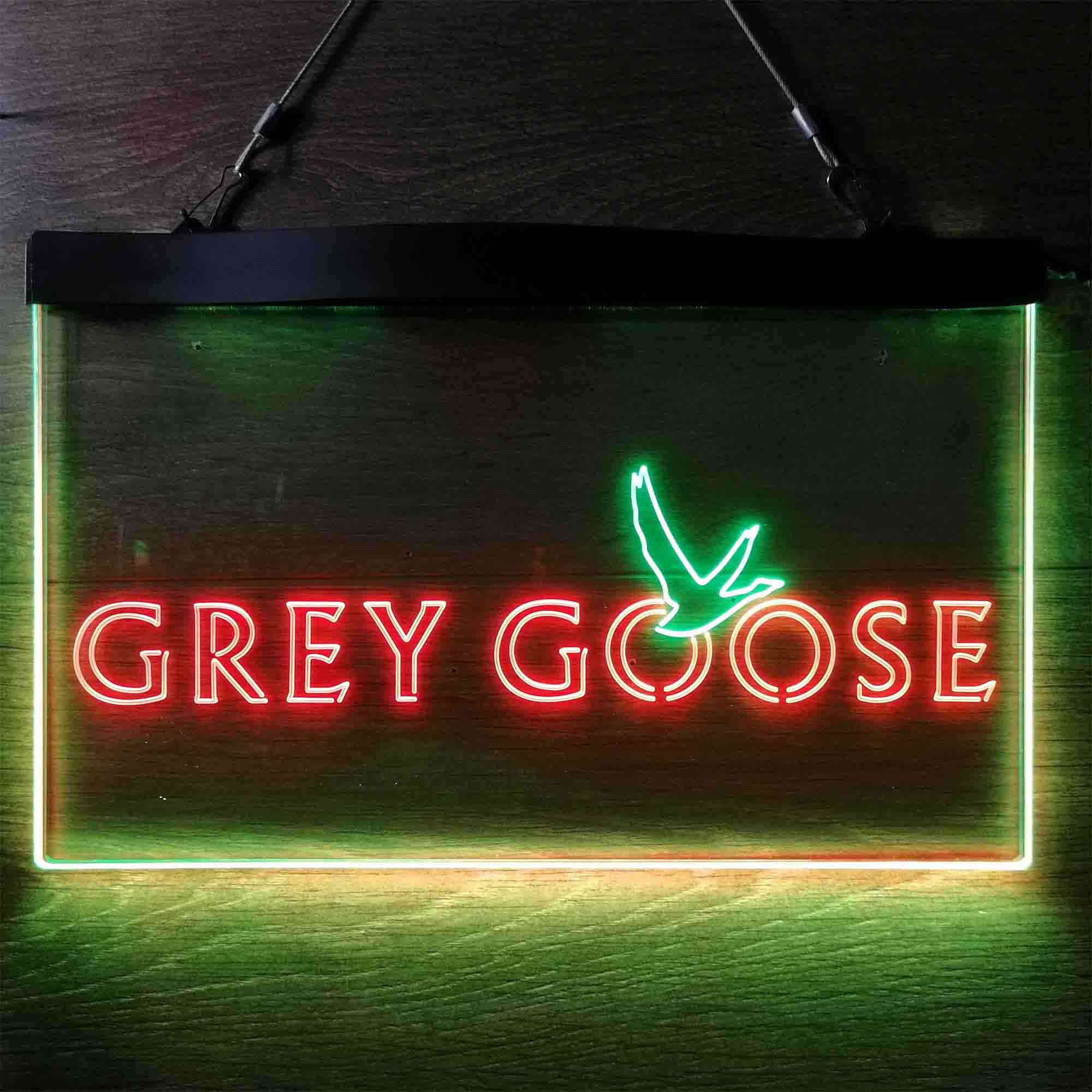 Grey Goose Simple Logo Home Bar Neon Light LED Sign - Image 7