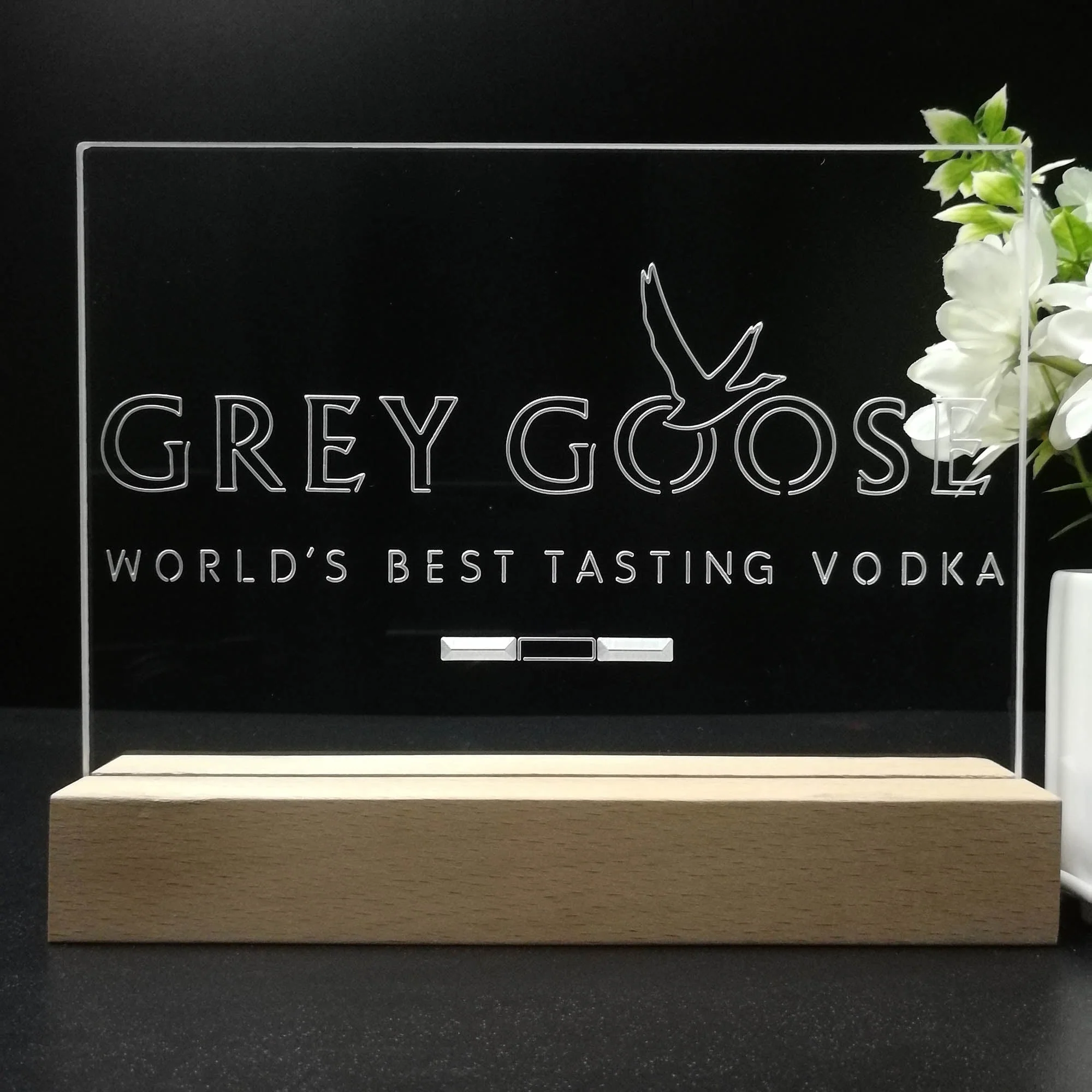 Grey Goose World's Best Vodka Neon Sign Pub Bar Decor Lamp - Image 8