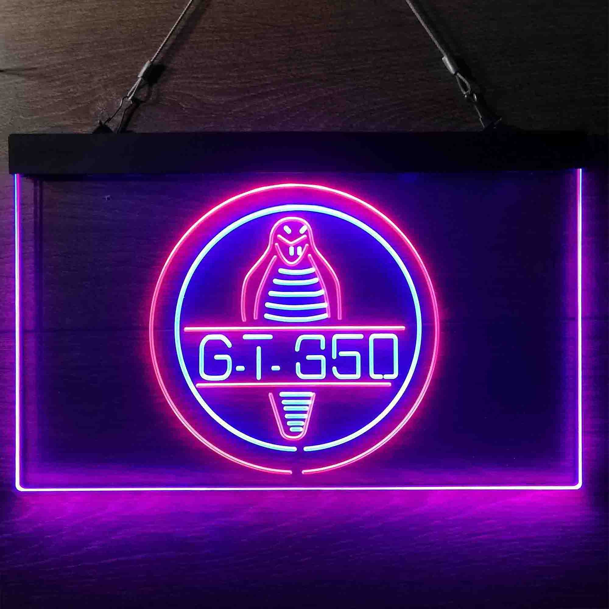 GT350 Cobra Car Neon-Like LED Sign